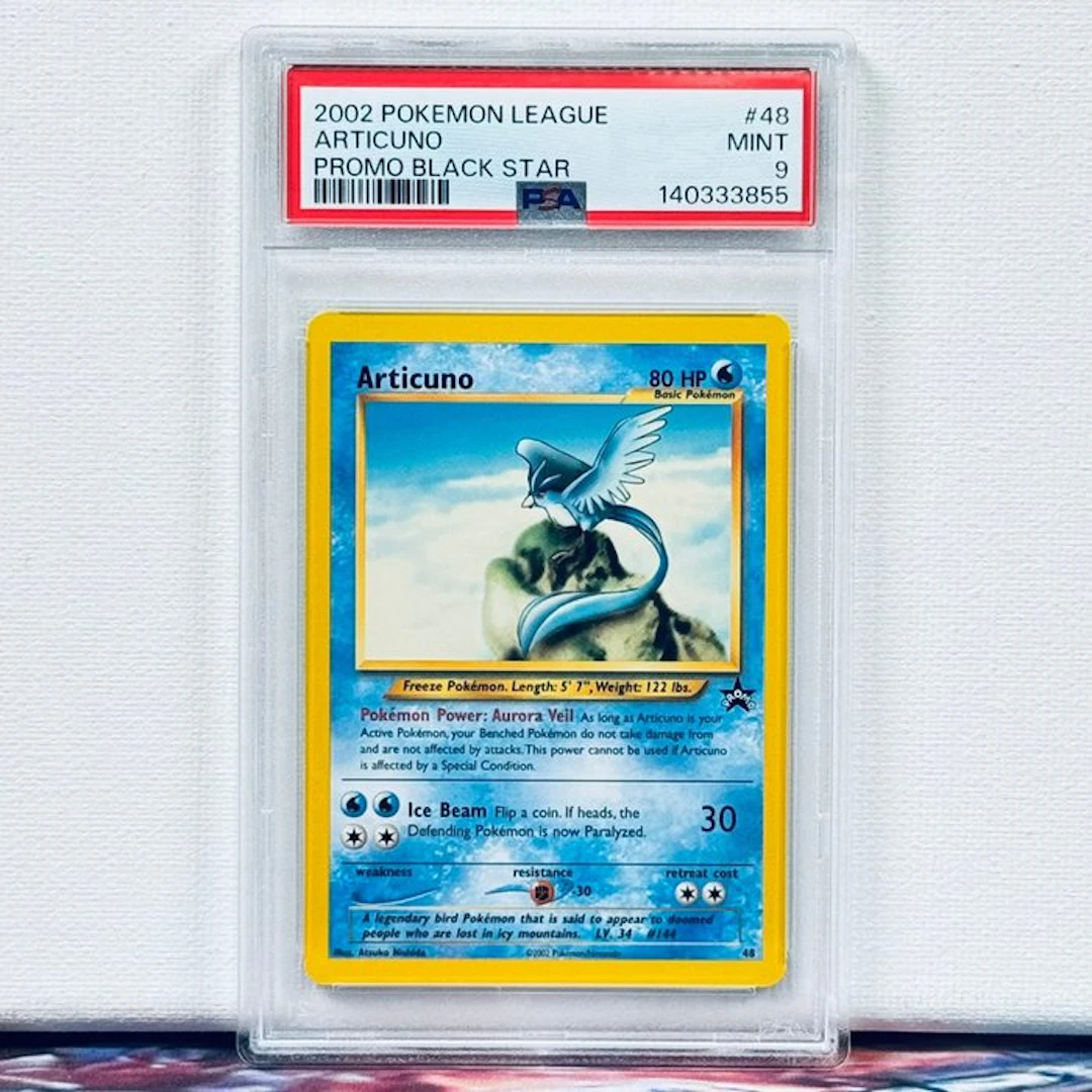Pokémon Graded card - Articuno #48 2002 Pokemon League...