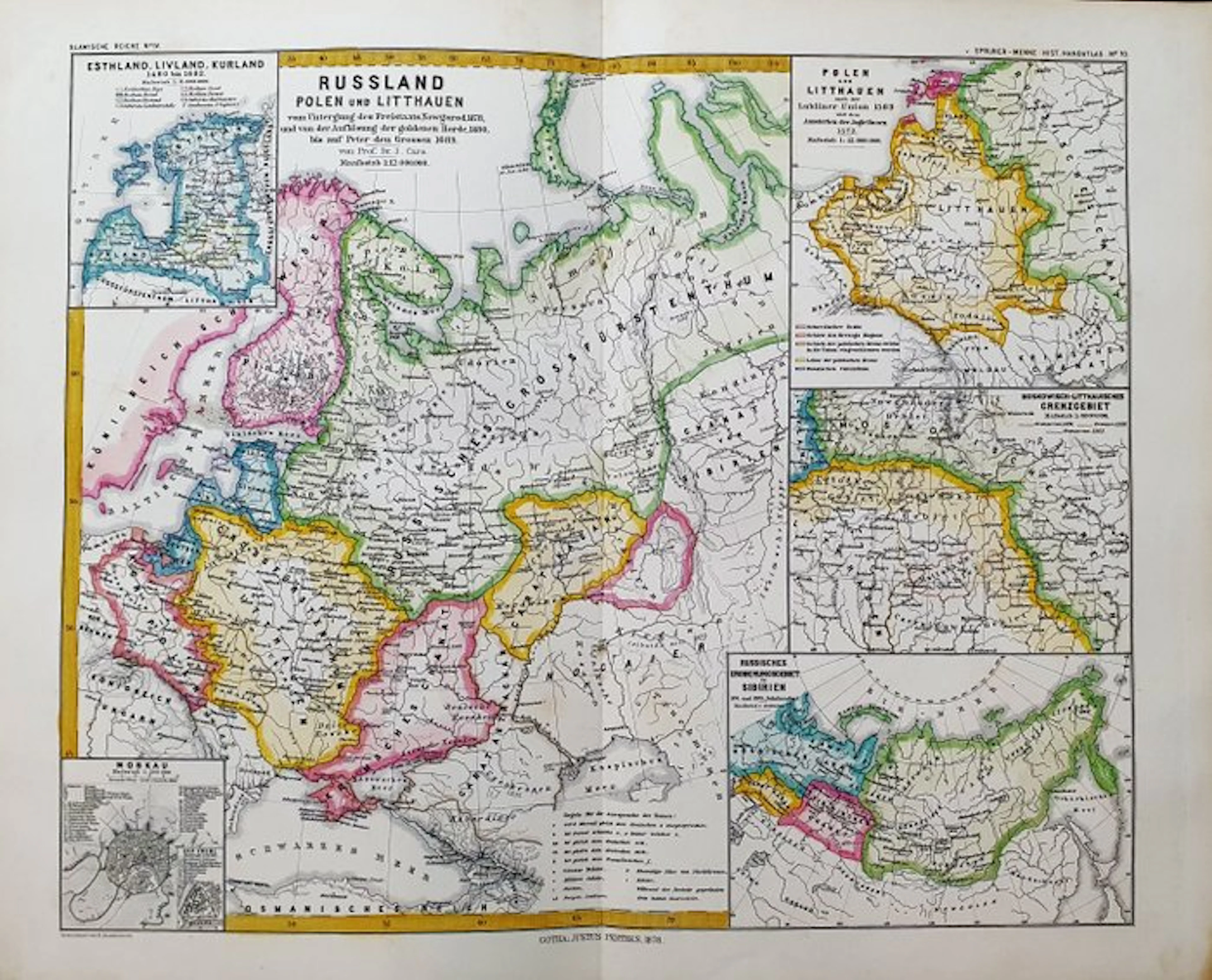 Europe - Eastern Europe / Poland / Lithuania / Russia / Livonia; K