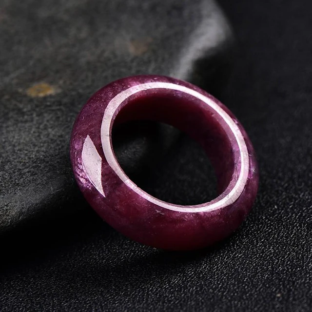 ALGT Certified - Natural Ruby Ring - Remarkable color intensity