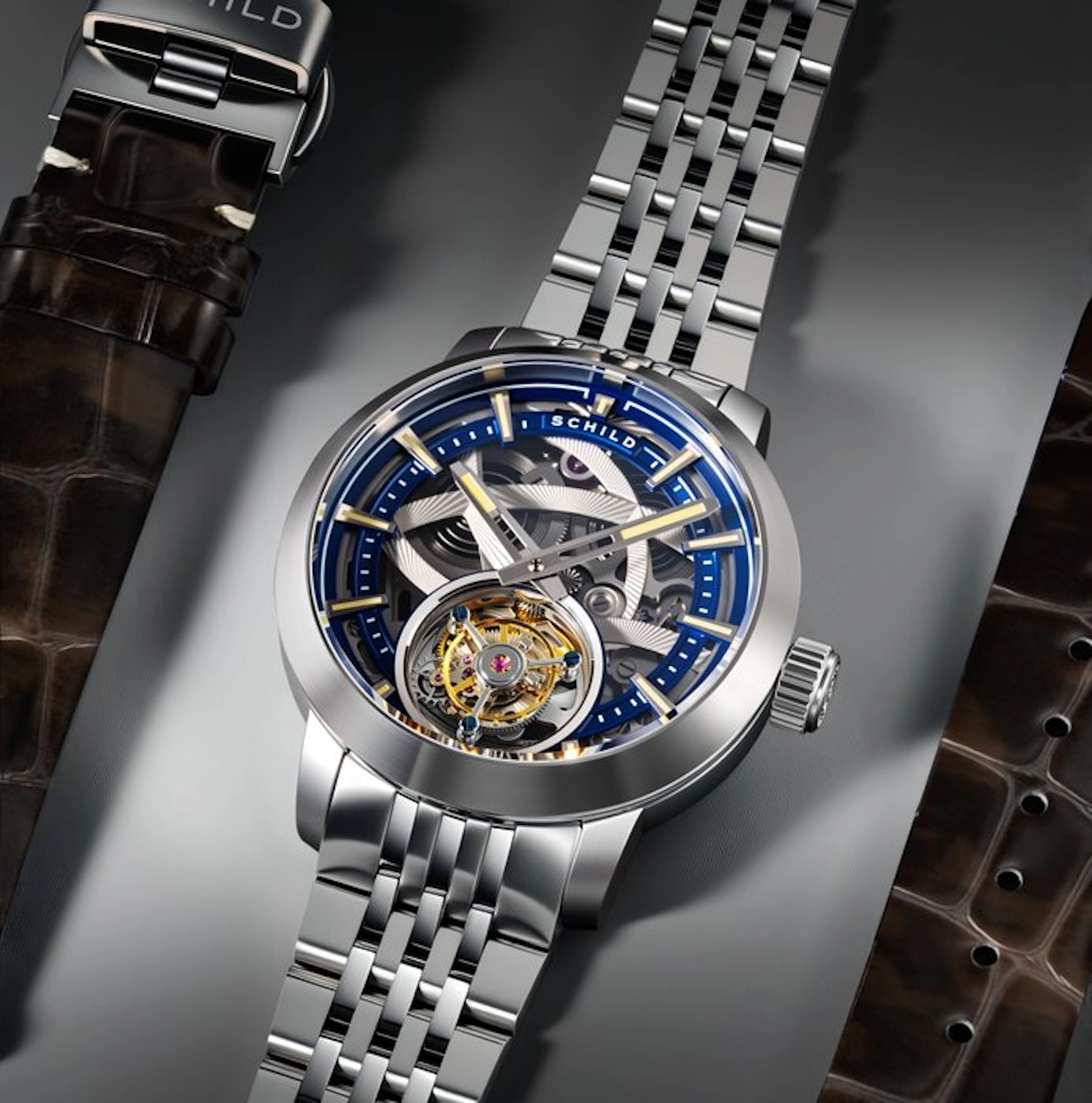 Schild - TOURBILLON - Limited Edition * 1 - 32 * - Gift...