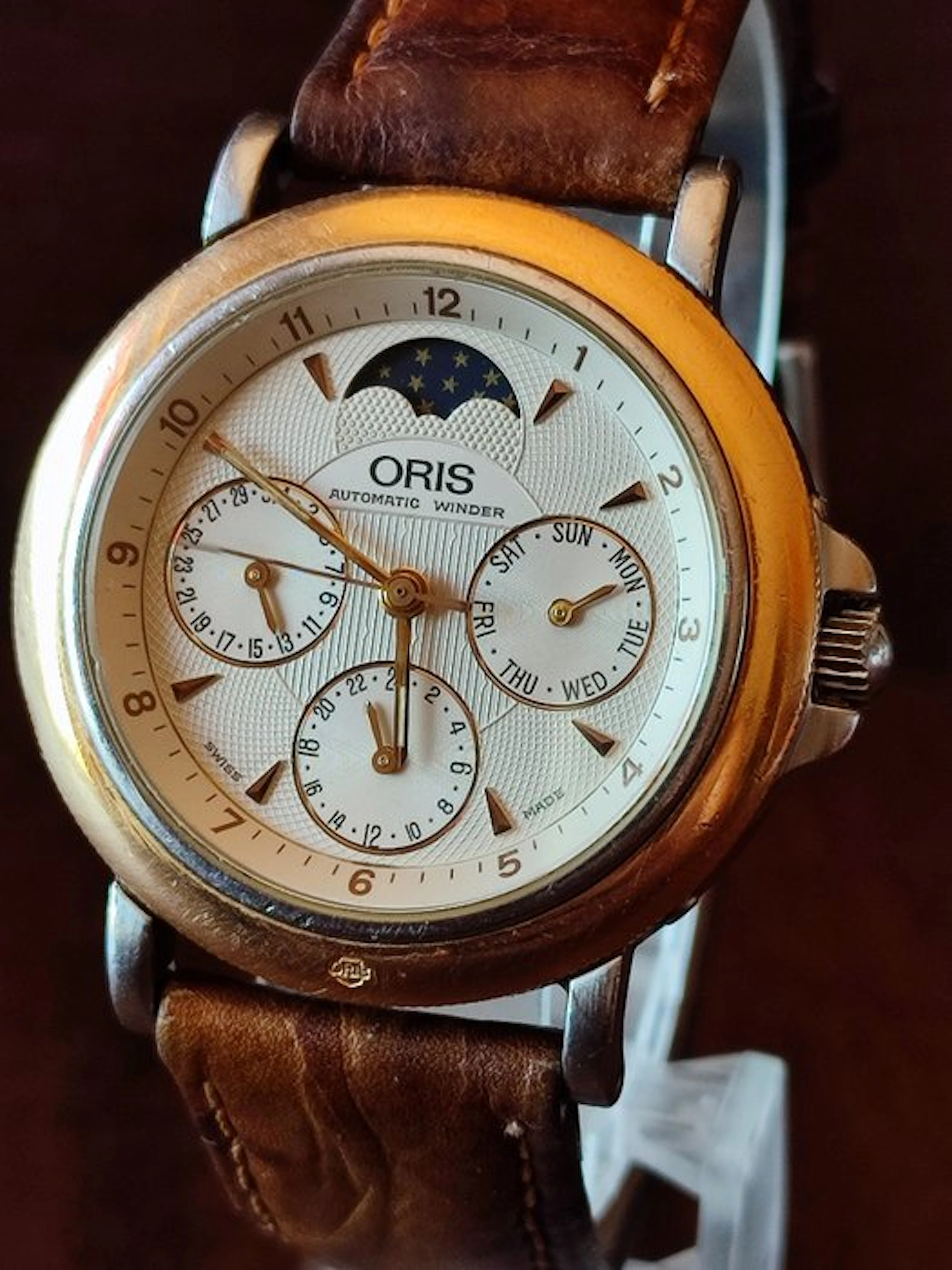 Oris - Artelier Triple Calendar Moonphase GMT - Ref. 7434 - Men - 1990-1999