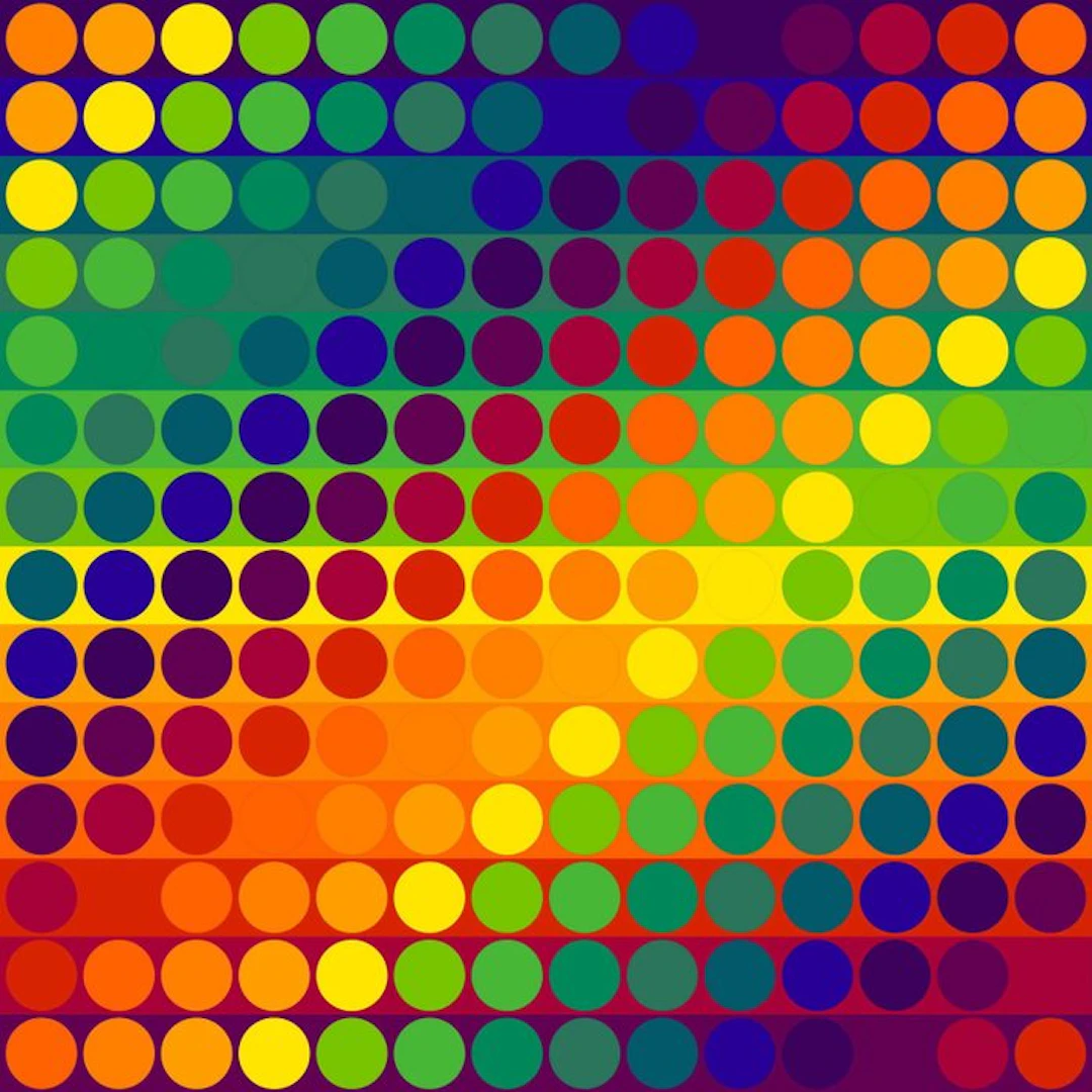 Julio Le Parc (1928) - Color secuencia 14