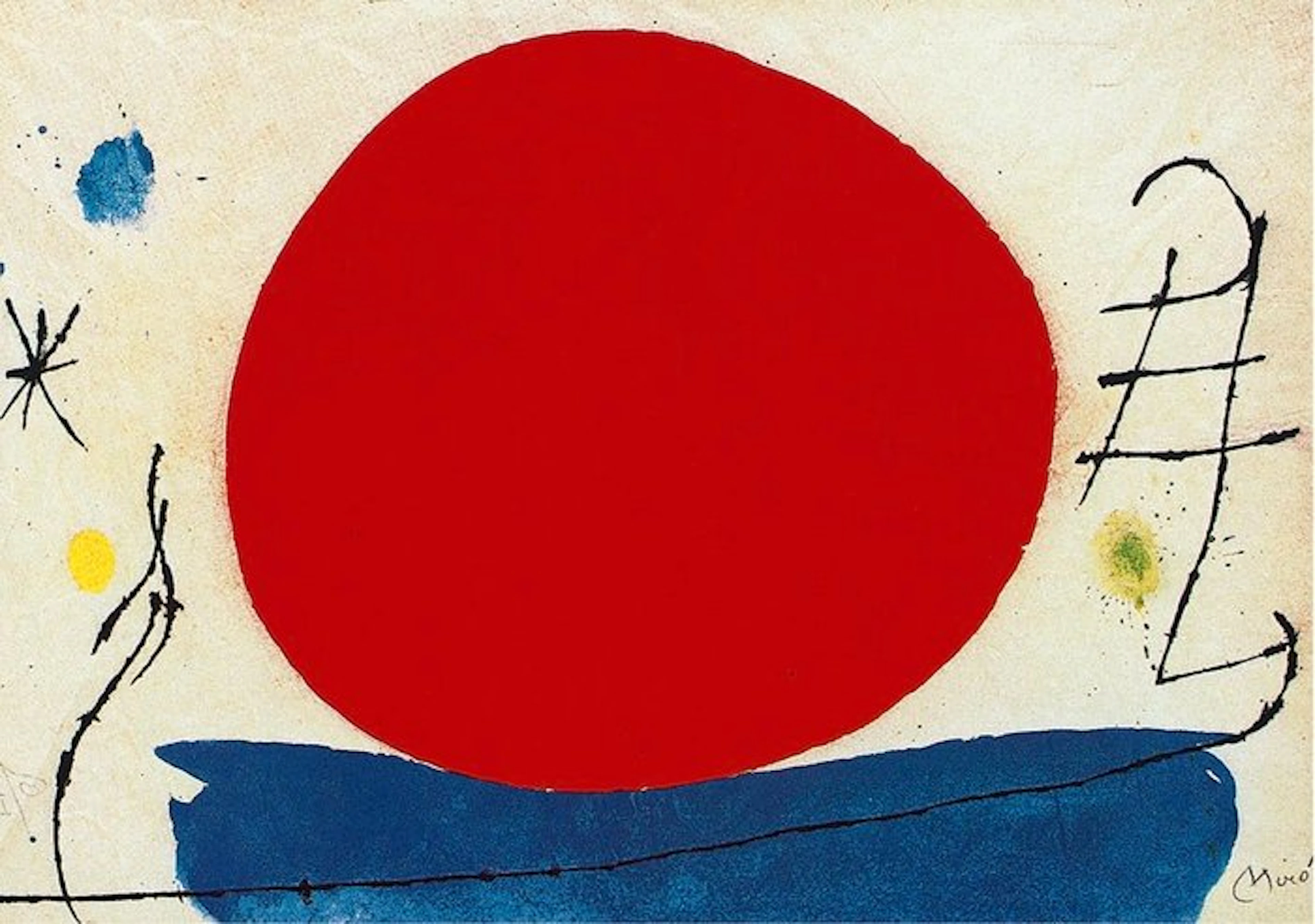 Joan Miro (1893-1983) - “Senzo titolo