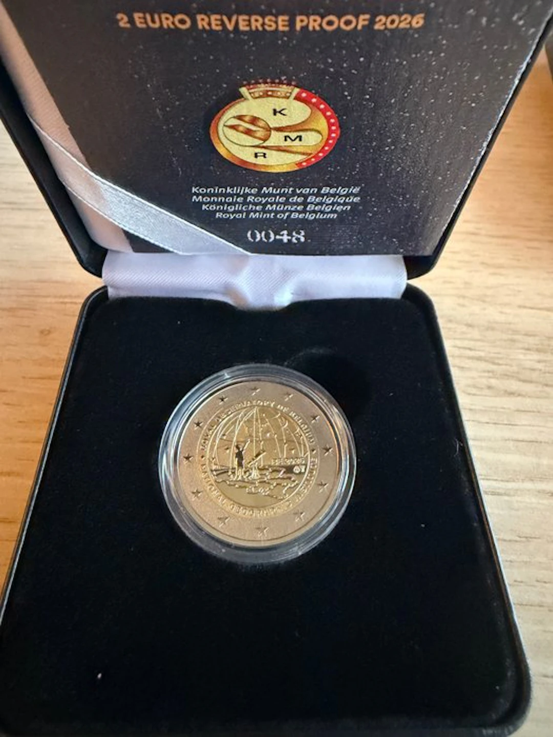 Belgium. 2 Euro 2026 "SNCB - NMBS" Reverse Proof (No reserve price)