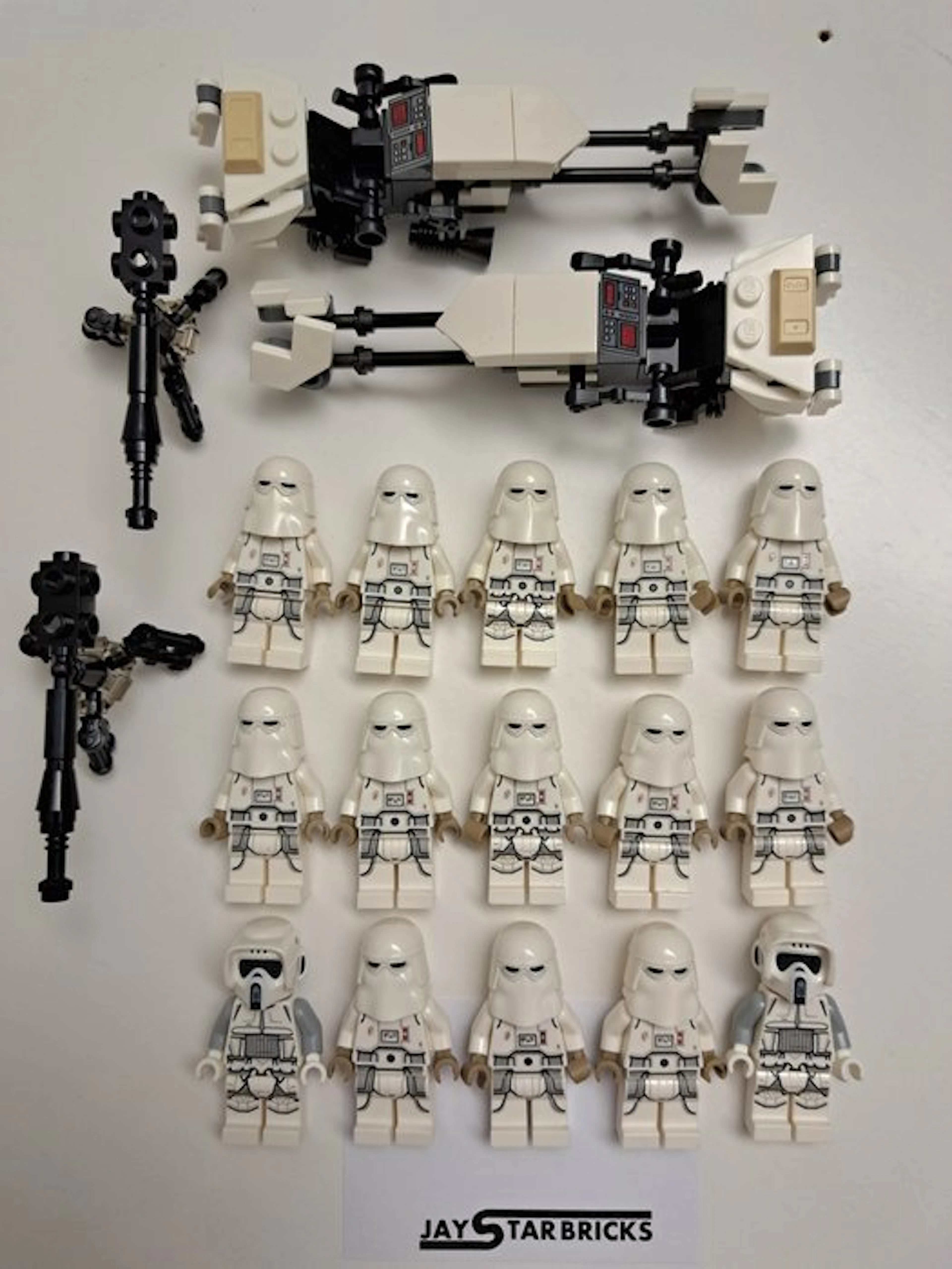 LEGO Minifigure - Star Wars - Hoth Snowtroopers en Scout troopers