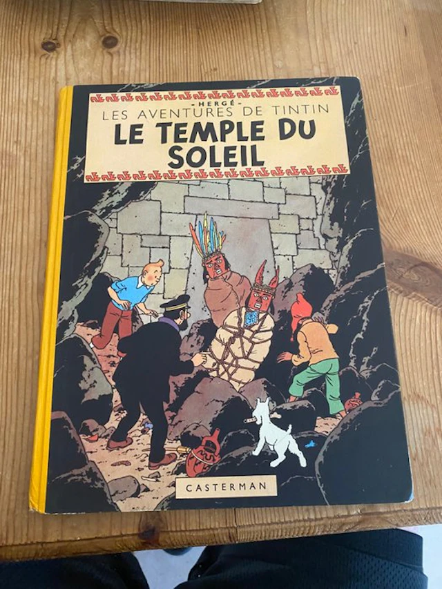 Tintin T14 - Le temple du soleil (B3) - C - 1 Album - First edition - 1949