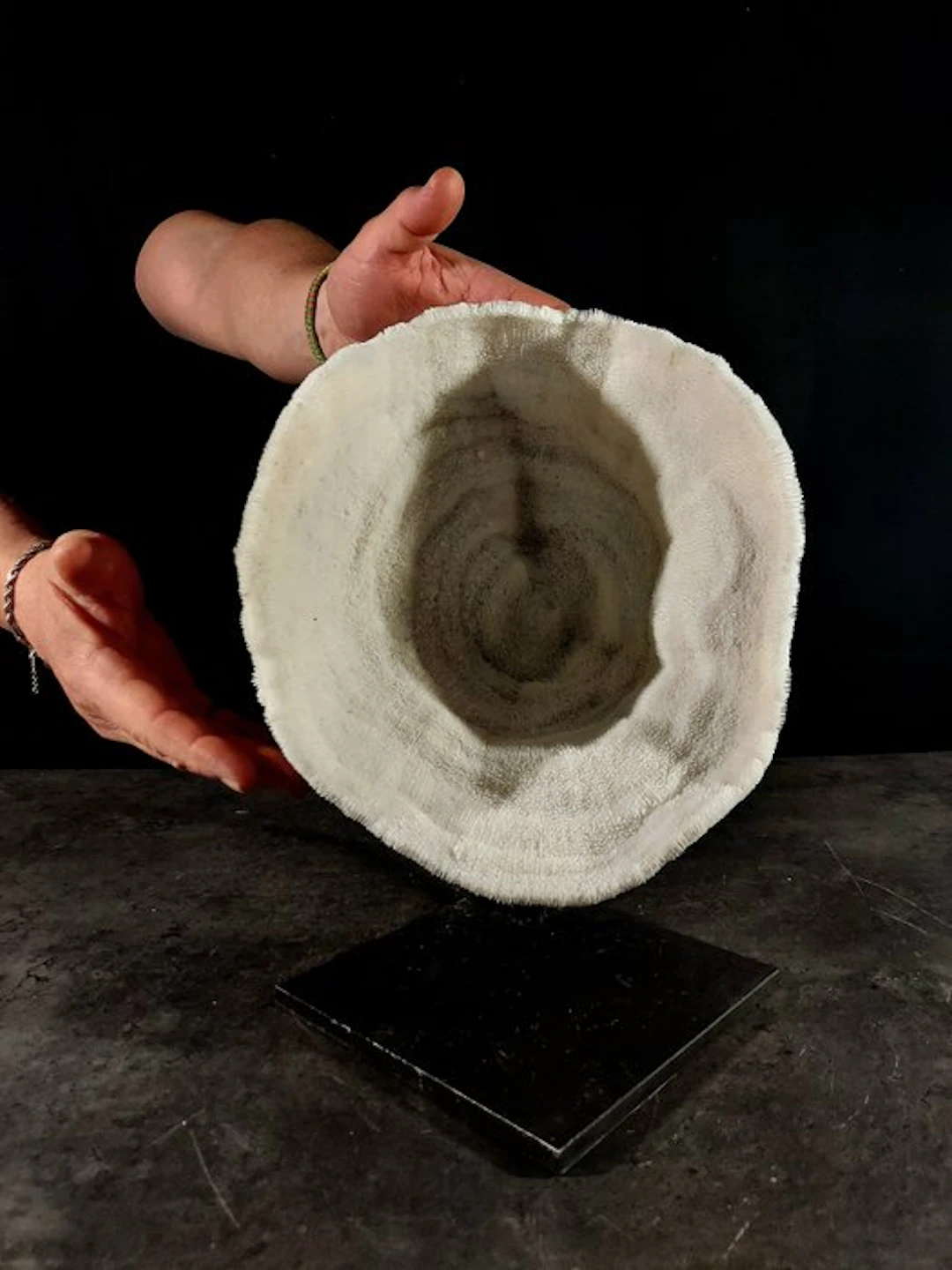 Fascinating natural coral bowl