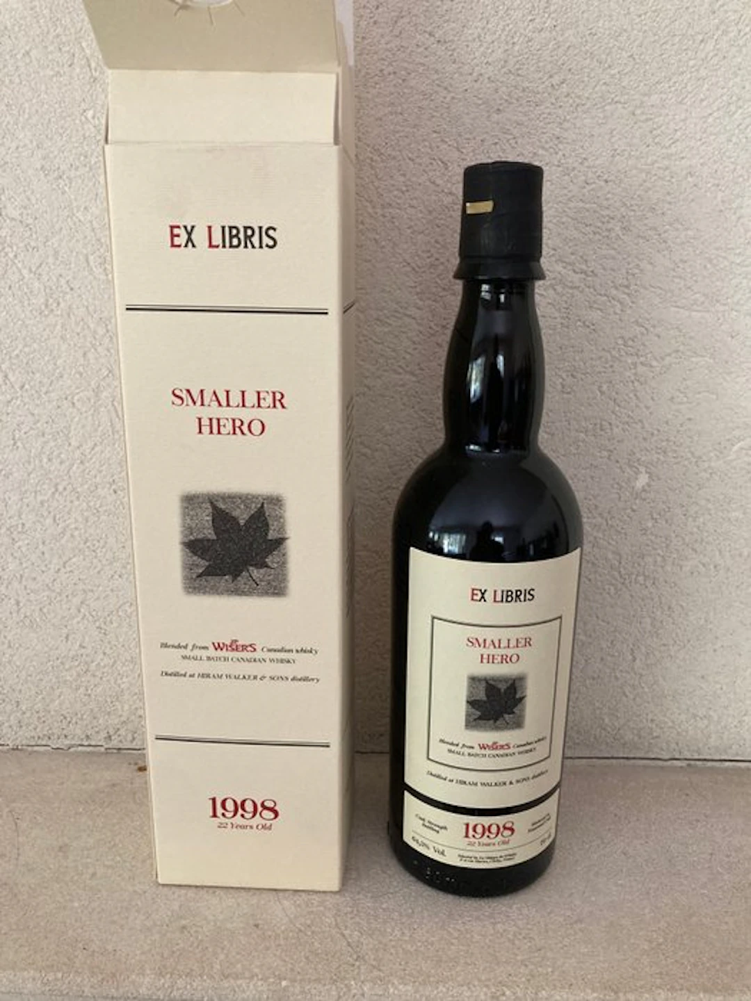 J.P Wiser's 1998 22 years old Ex-Libris Smaller Hero...