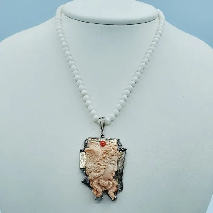 Silver - Choker necklace