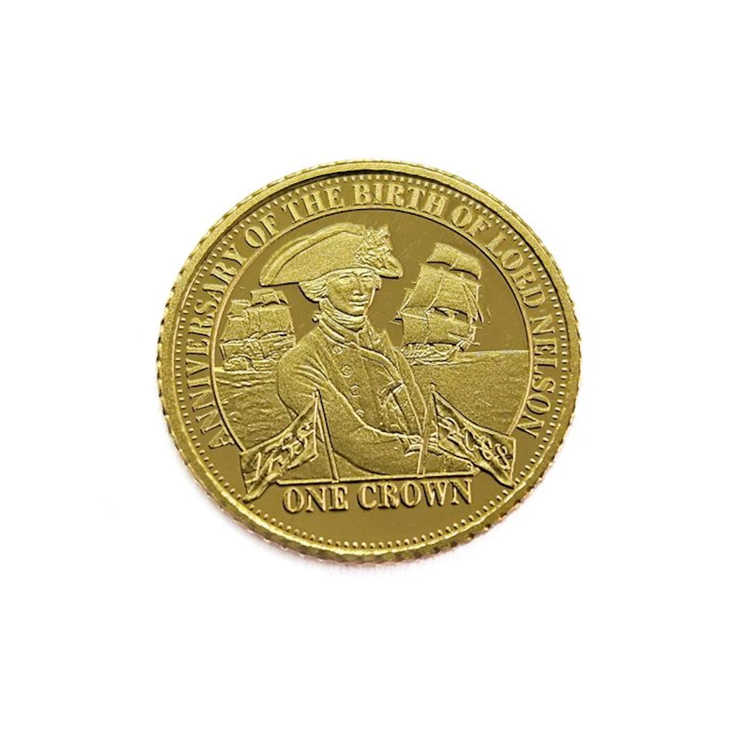 Tristan da Cunha. 1 Crown 2008 Lord Horatio Nelson
