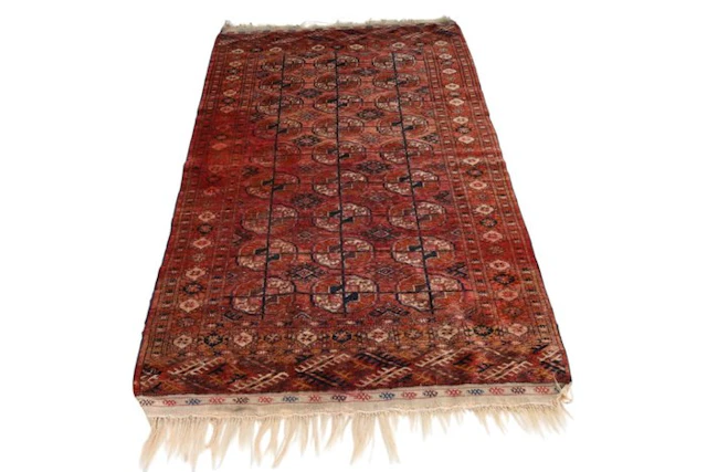 Ancient Turkmen Tekke Bukhara carpet. - Rug - 158 cm - 102 cm