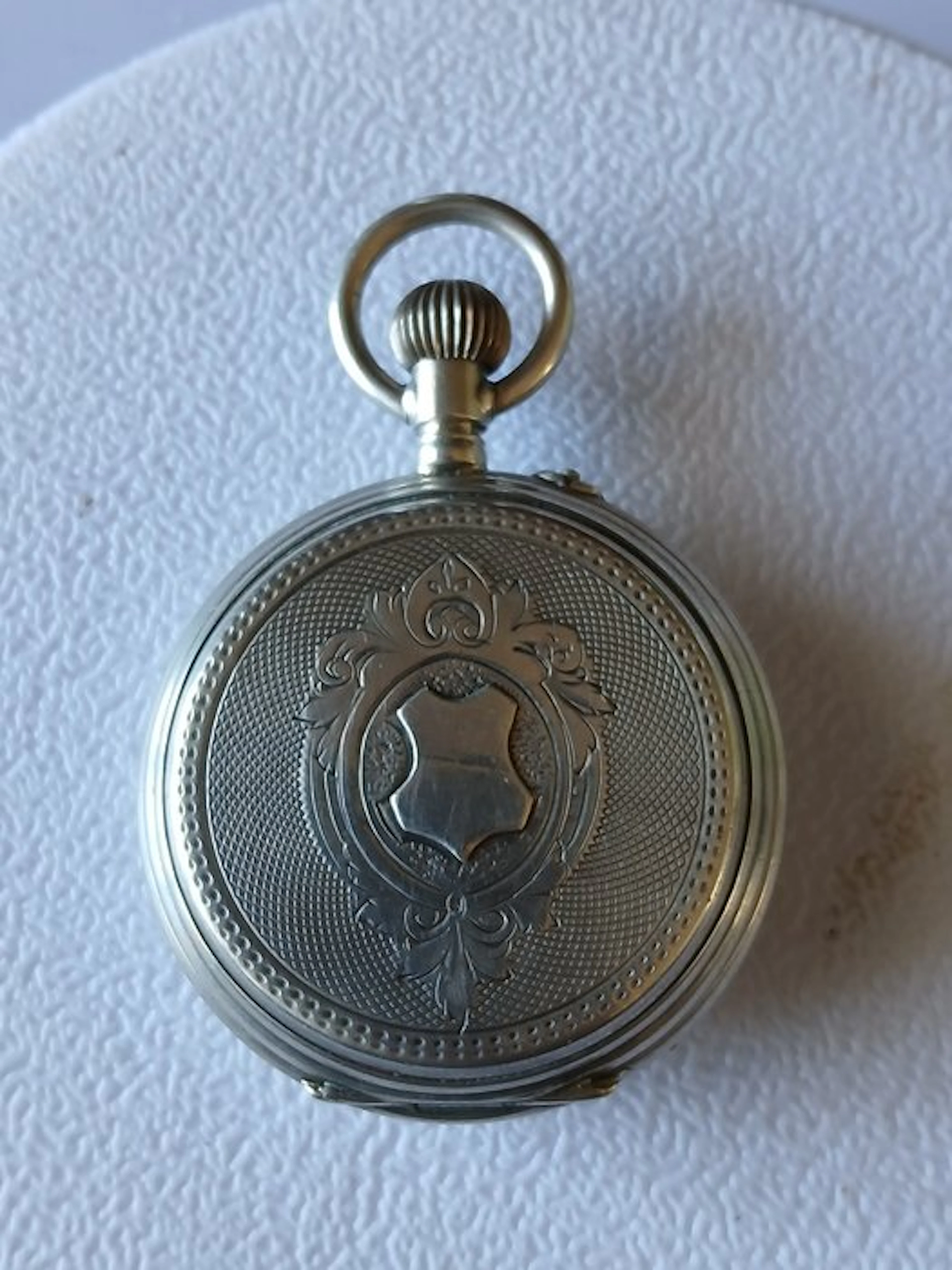 --Anonimo reloj saboneta de plata-- - 1850-1900