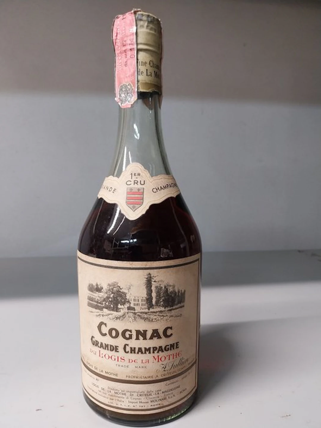 Logis de la Mothe A. Jullien - Grande Champagne - b. 1970s - 75cl