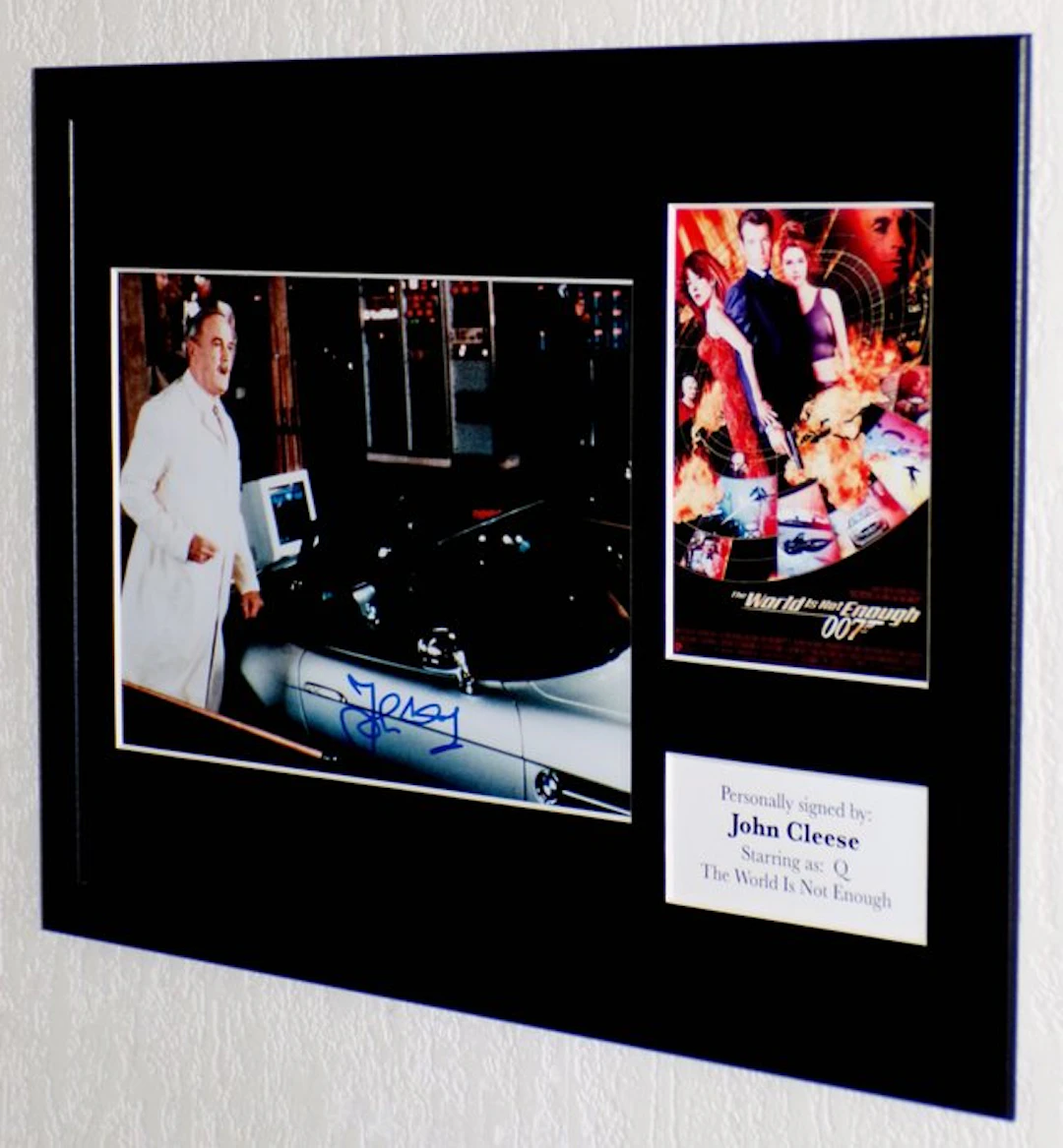 James Bond 007: The World is Not Enough - John Cleese (Q) Premium Framed