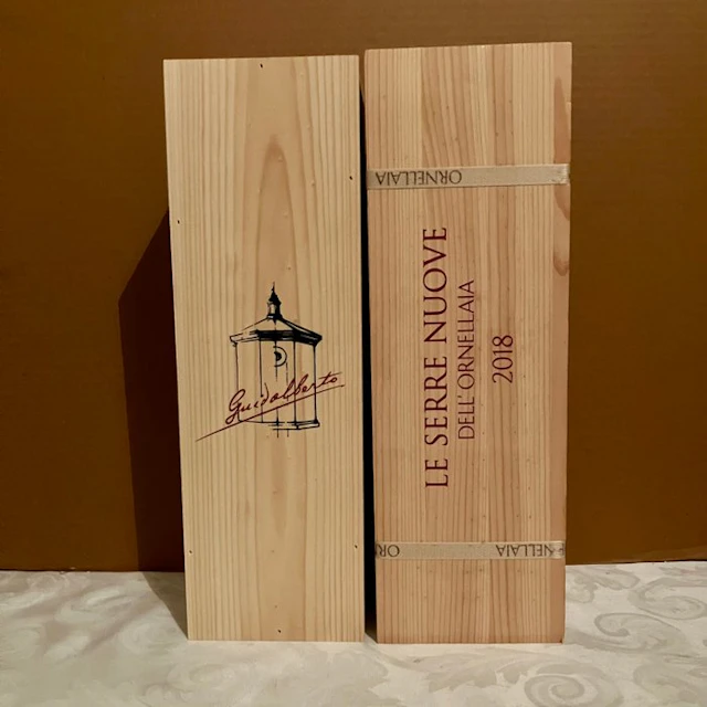 2023 Guidalberto & 2018 Le Serre Nuove dell’Ornellaia...