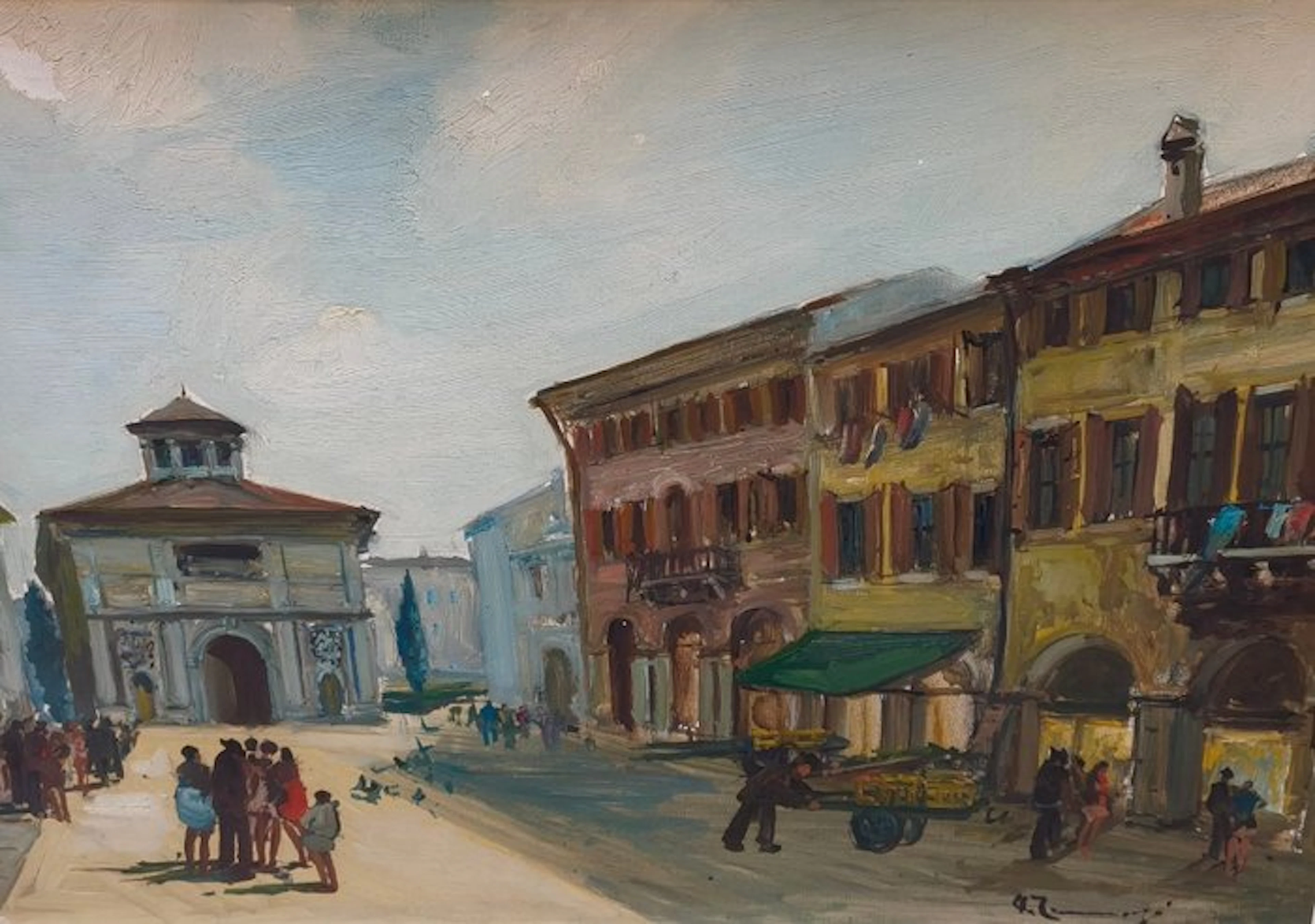 Italian school (XX) - Porta Portello Padova