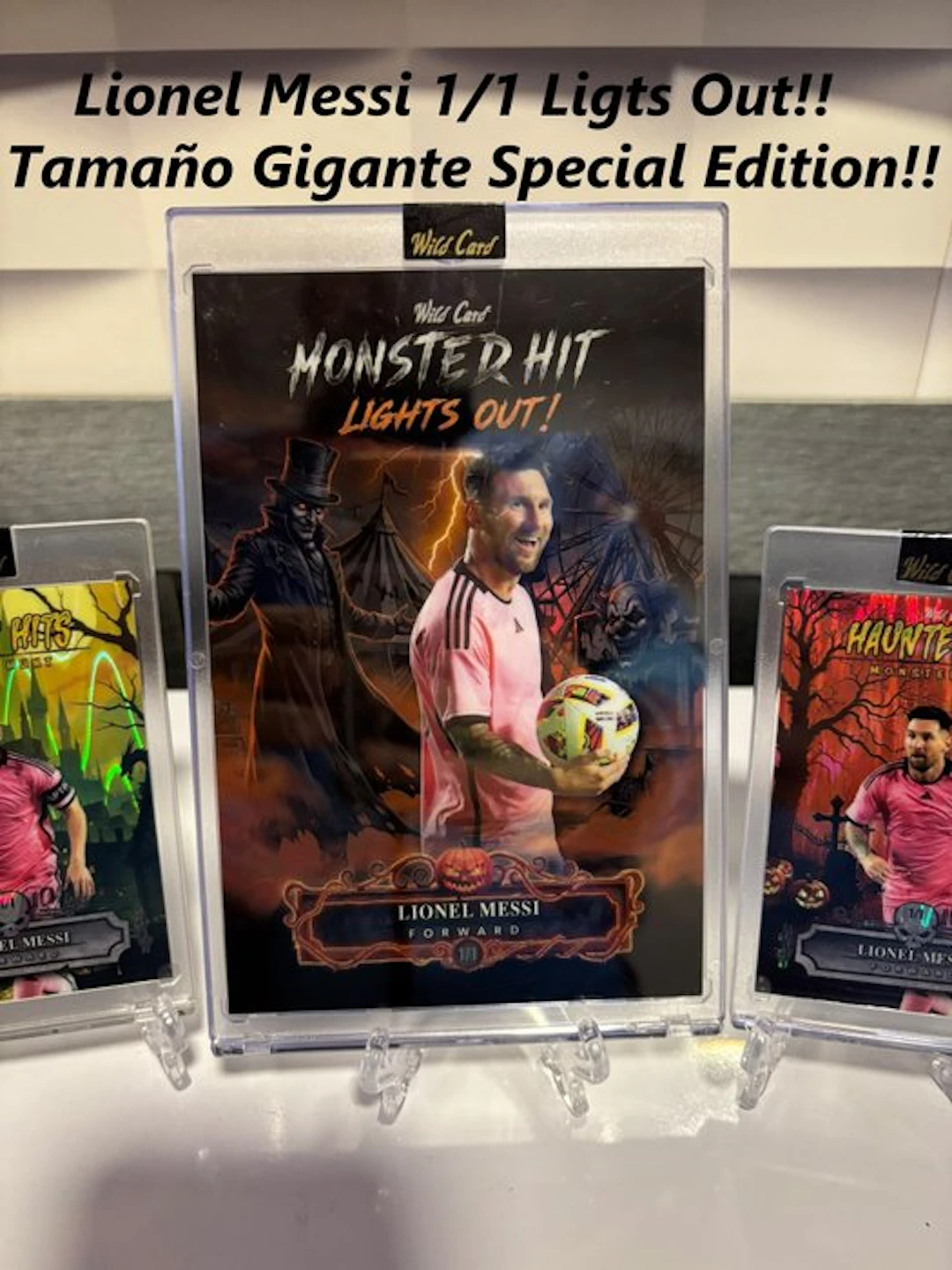 2026 Wild Hit Lights Out Special Edition Lionel Messi One of one