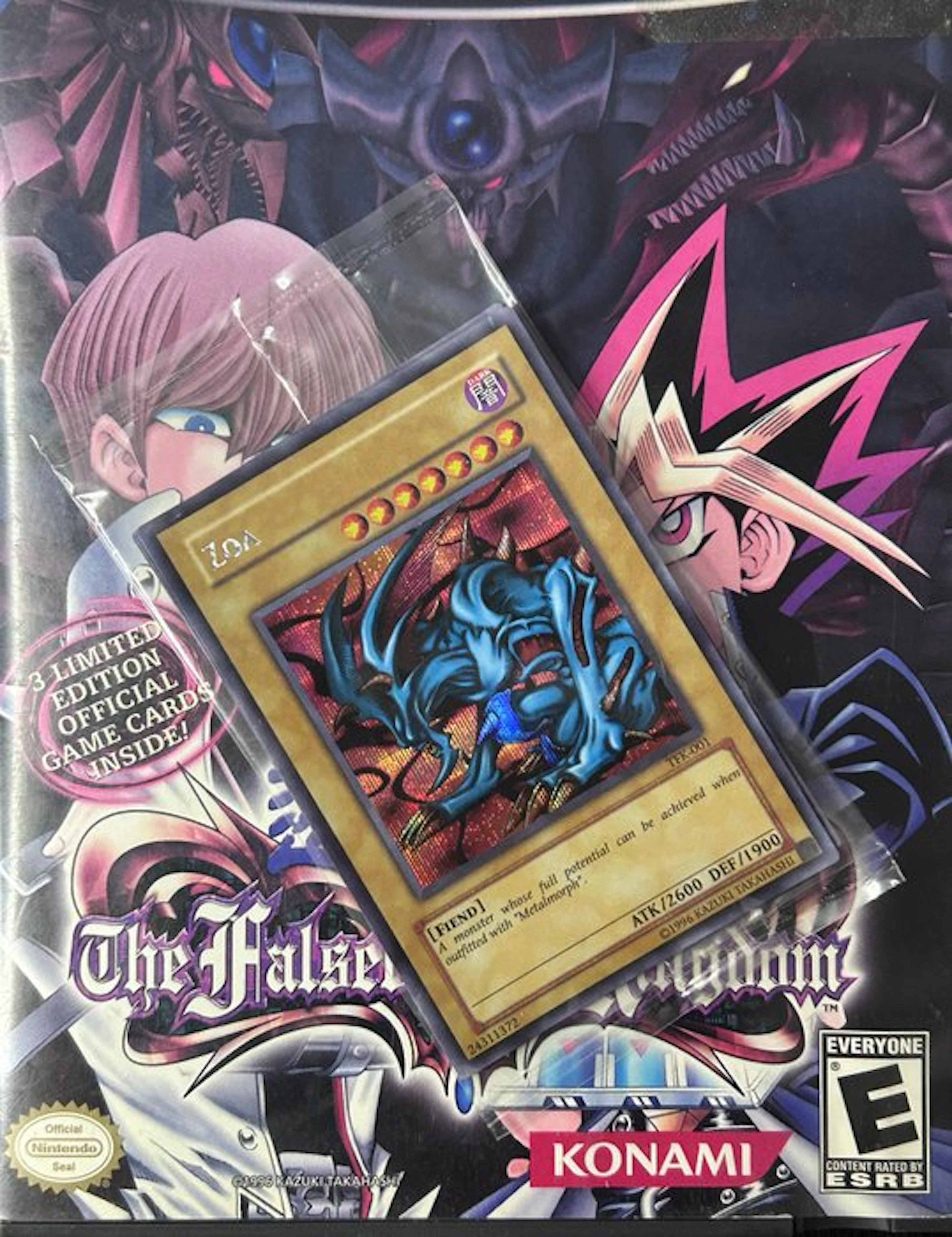 Konami - 1 Sealed card - Yu-Gi-Oh! 3