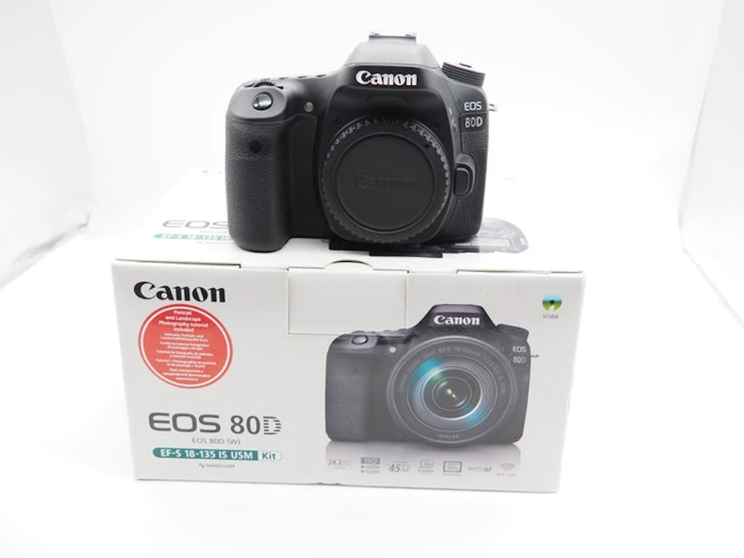 Canon eos 80D (W) camera body (inclusief accessoires en doos) Digital camera