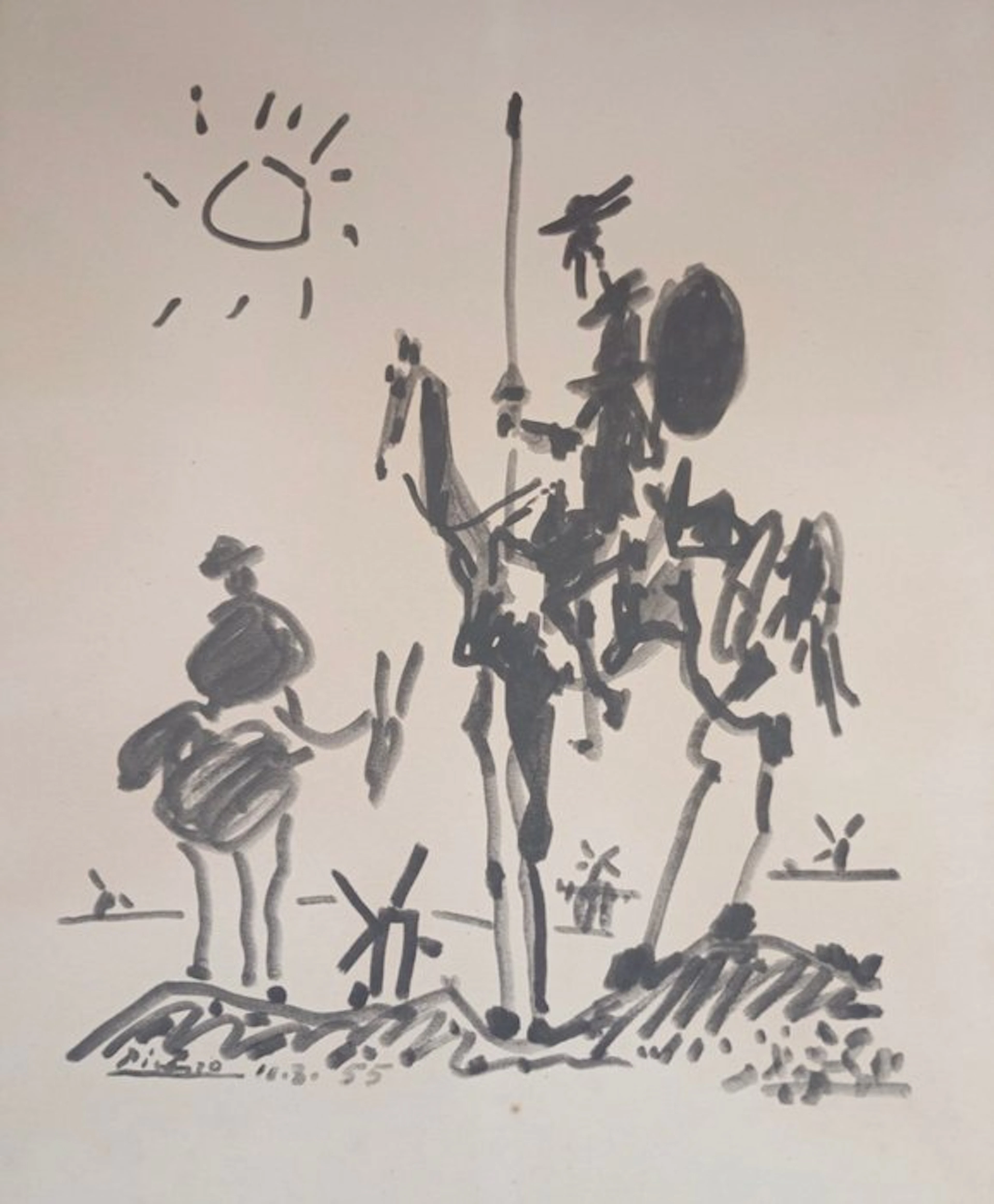 Pablo Picasso (1881-1973) - Quijote
