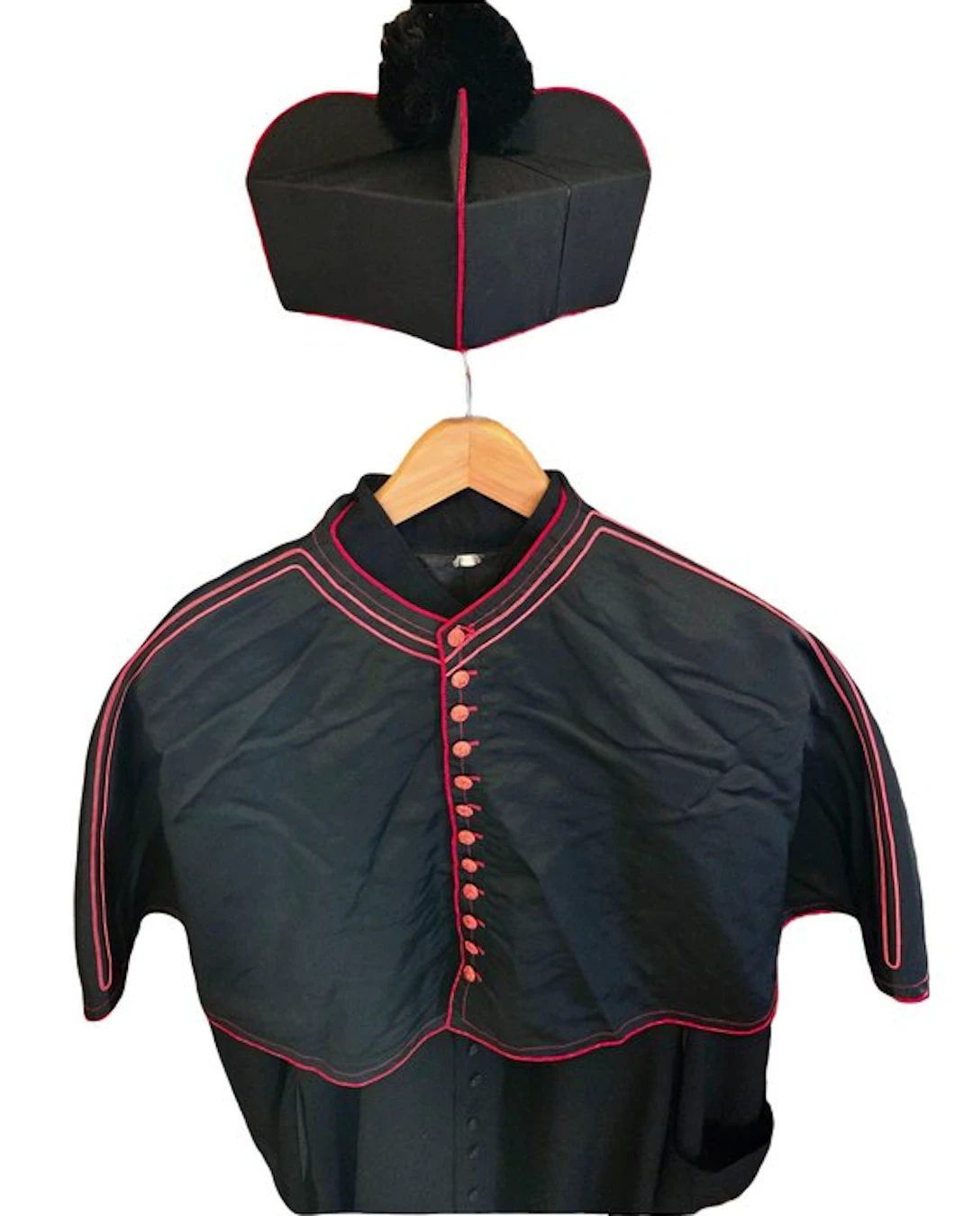 A very beautiful Cardinal's red Catholic choir robe