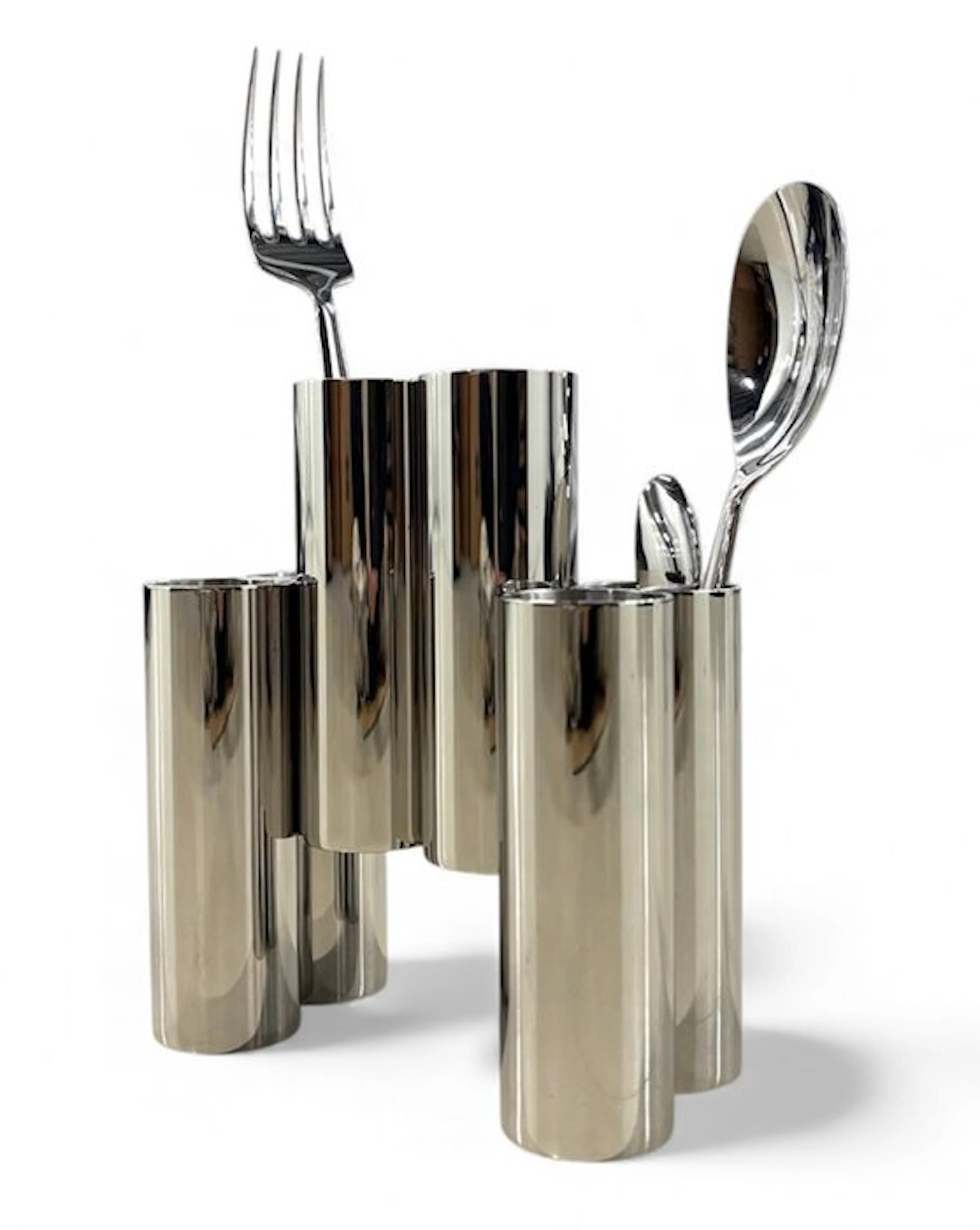 Alessi - Patricia Urquiola - Table service - 18/10 stainless steel - ''Canale''