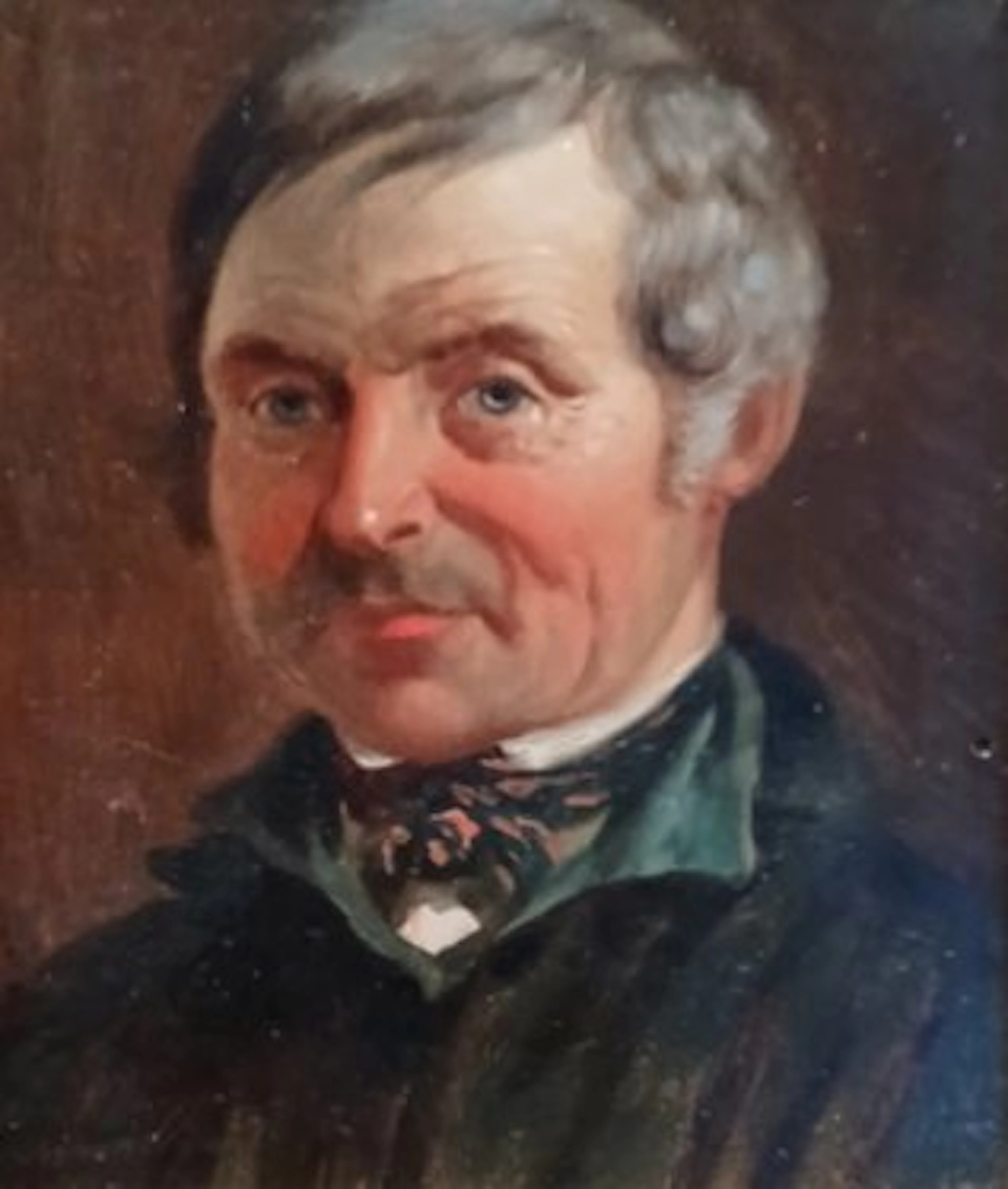 French school (XIX) - Portrait of middle aged bourgeois gentleman