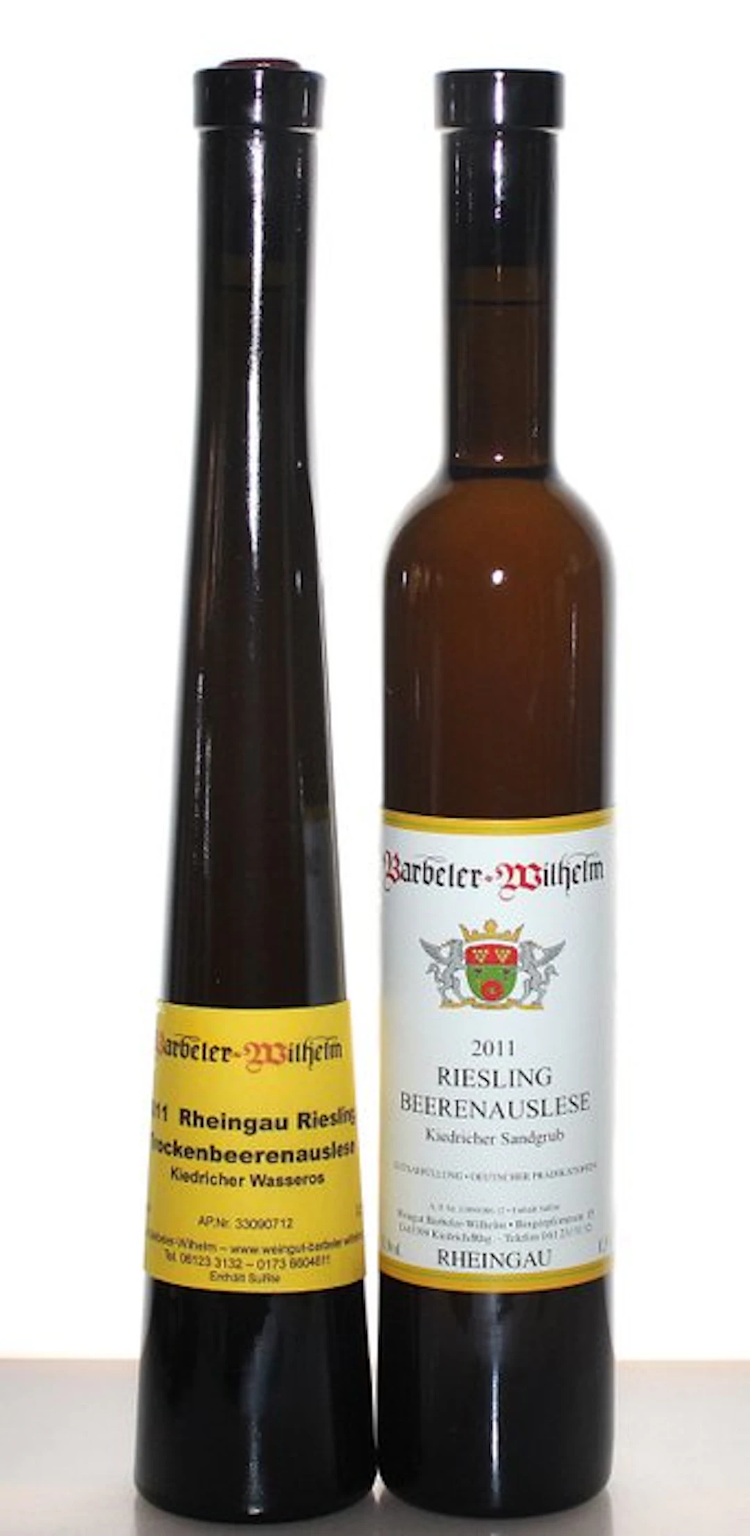 2011 Riesling Trockenbeerenauslese + Beerenauslese...