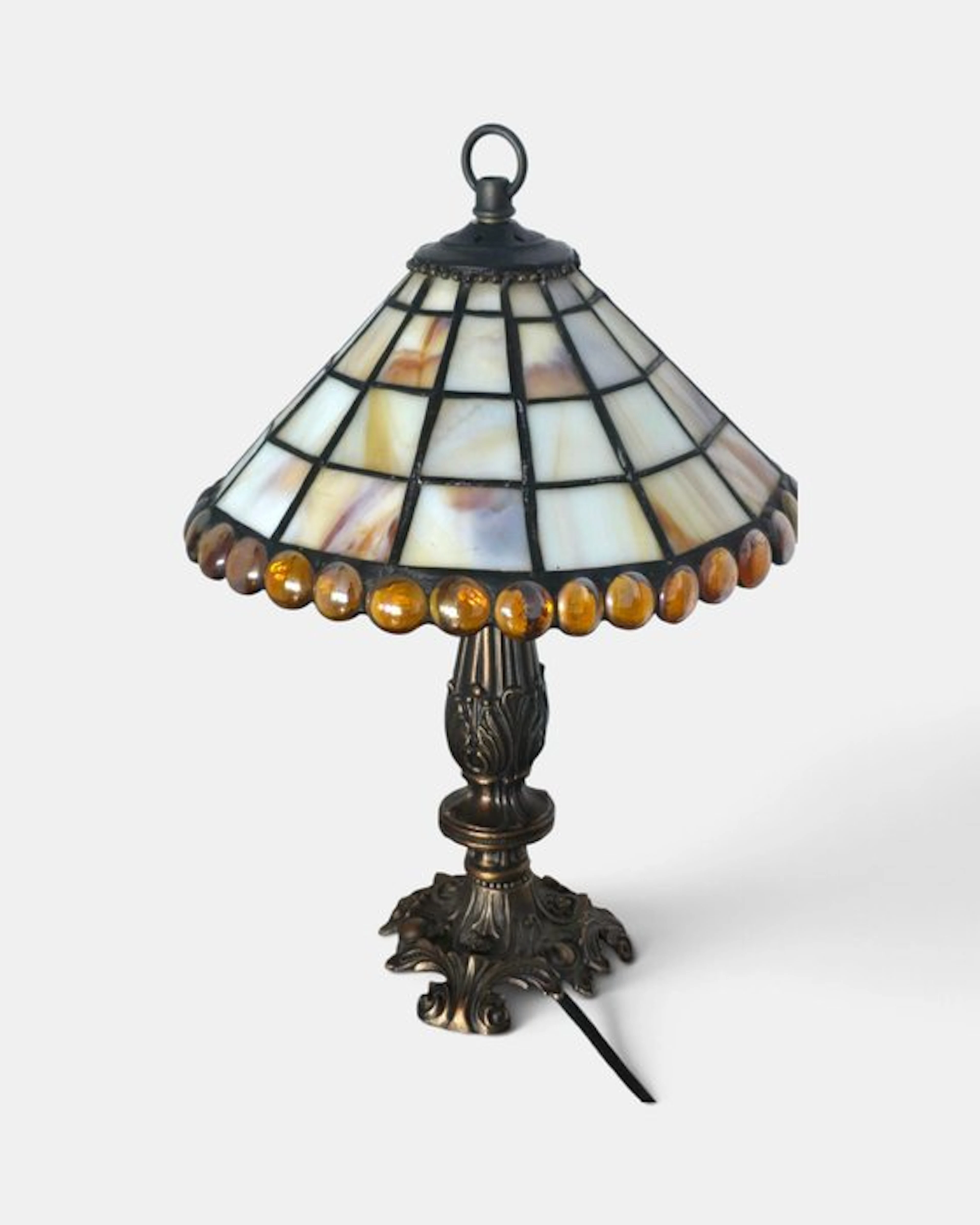 Loevsky & Loevsky White Metal Castings Corporation - Table lamp - M9320 - Glass