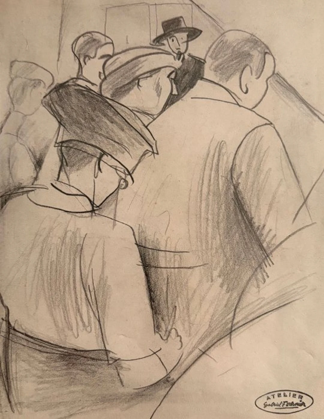 Fournier Gabriel - Dessins d’atelier