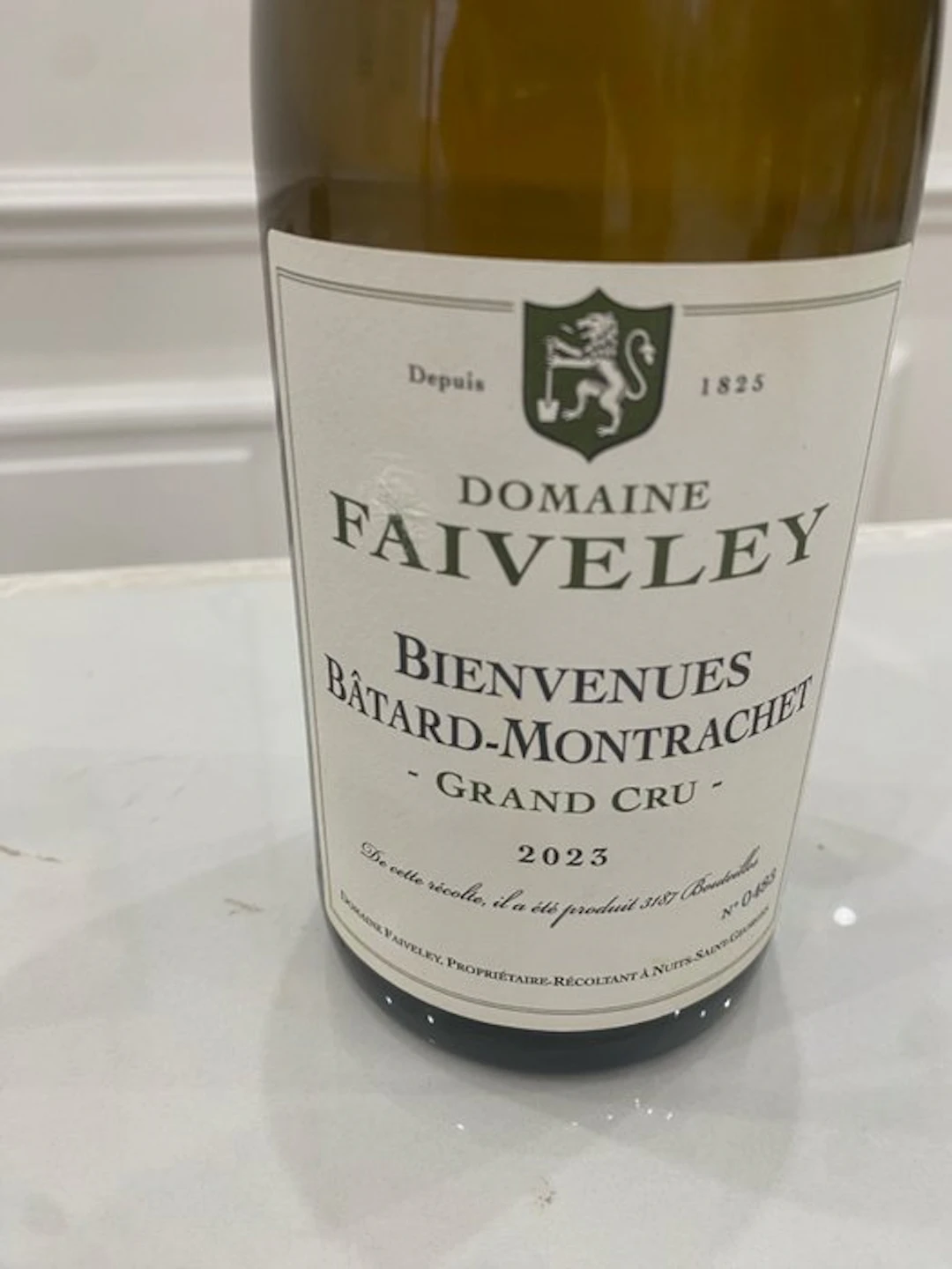 2023 Domaine Faiveley - Bienvenues-Bâtard-Montrachet...