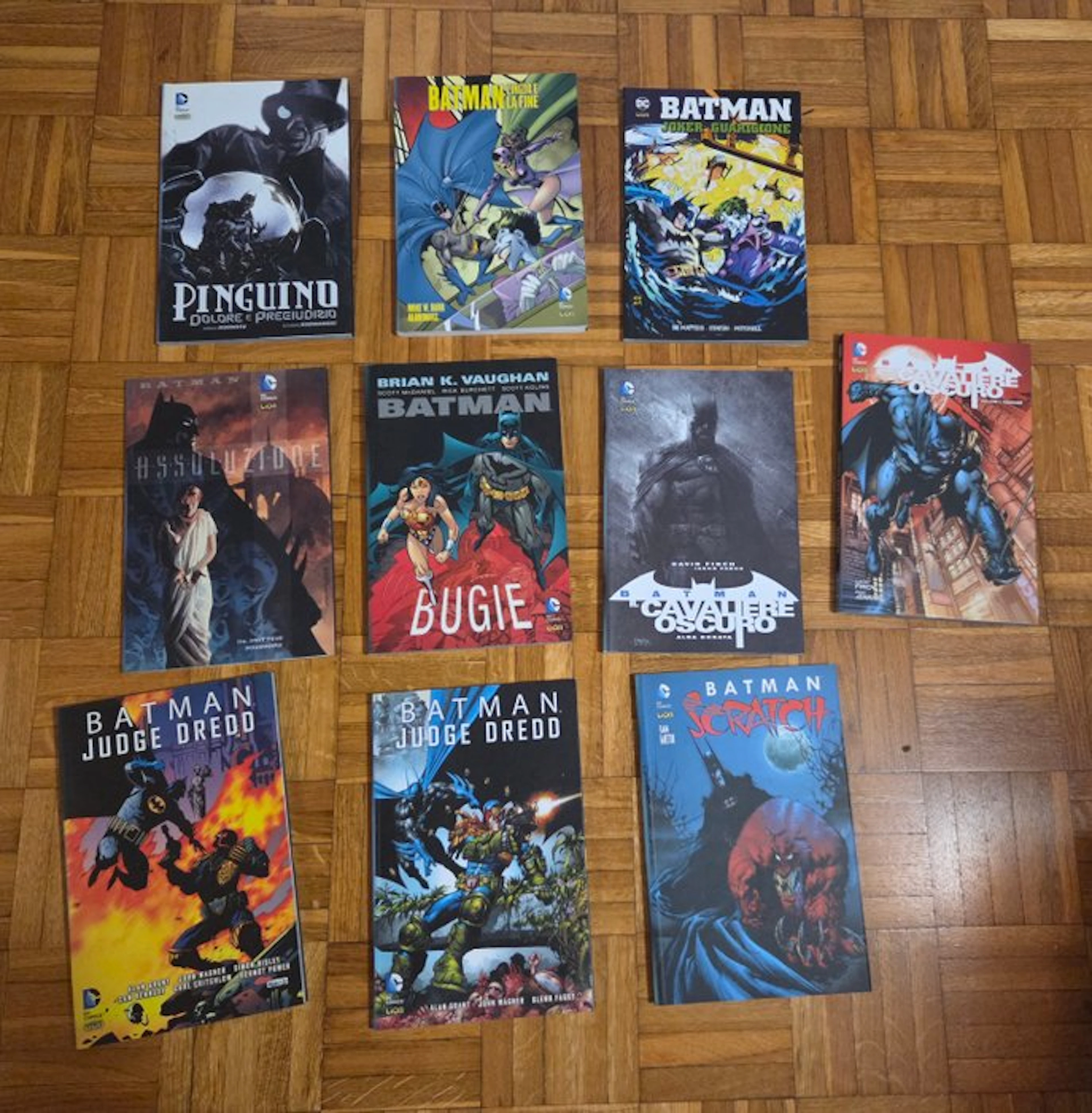 Batman, Batman Judge Dredd - Lotto Batman - 10 Comic