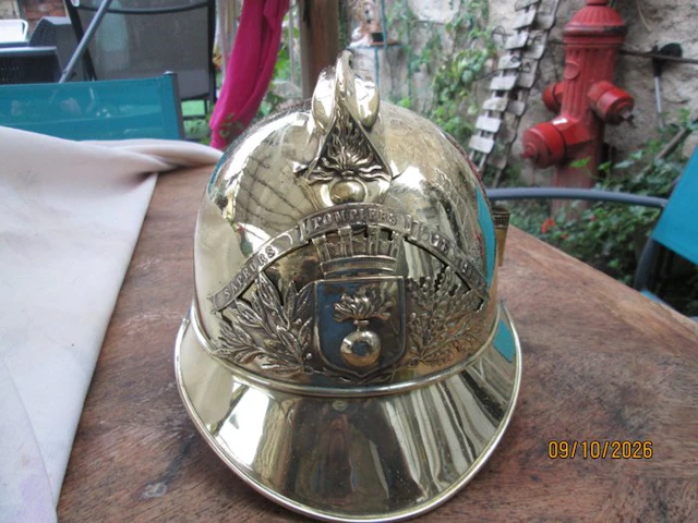 France - Military helmet - M1895 firefighter helmet from Semuy 08 - 1895