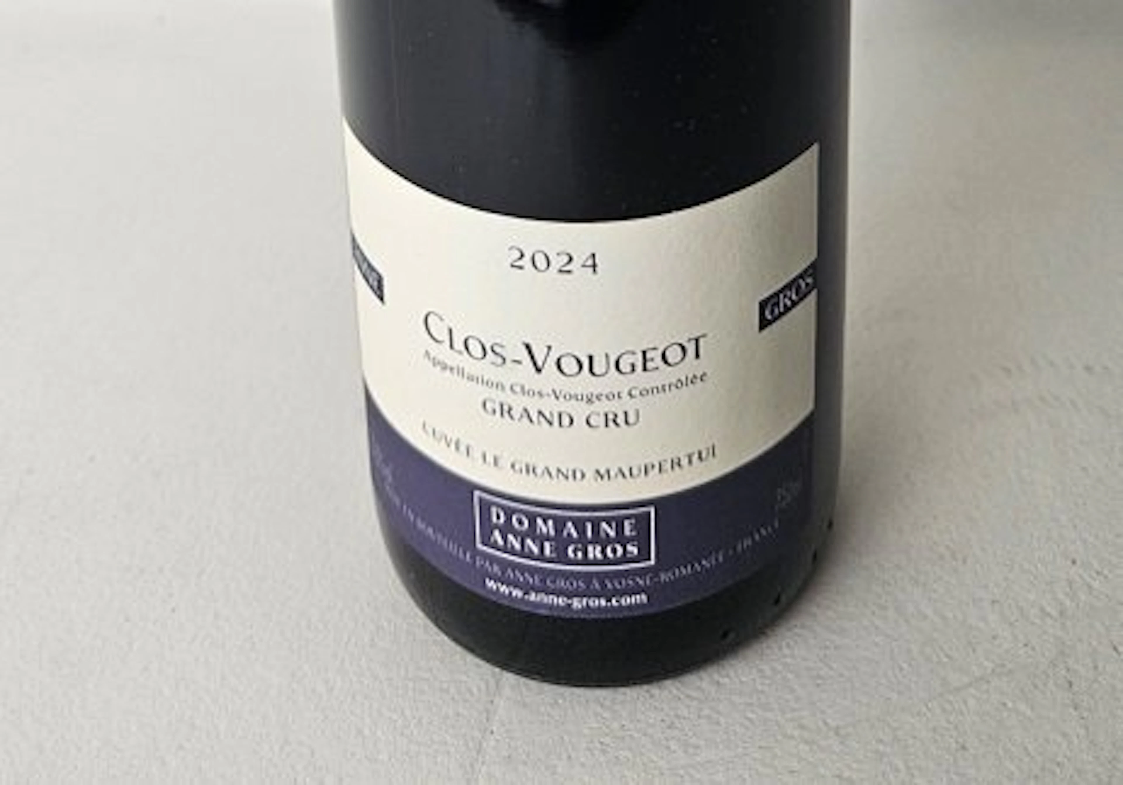 2024 Anne Gros "Le Grand Maupertui" - Clos Vougeot Grand Cru - 1 Bottle (0.75L)