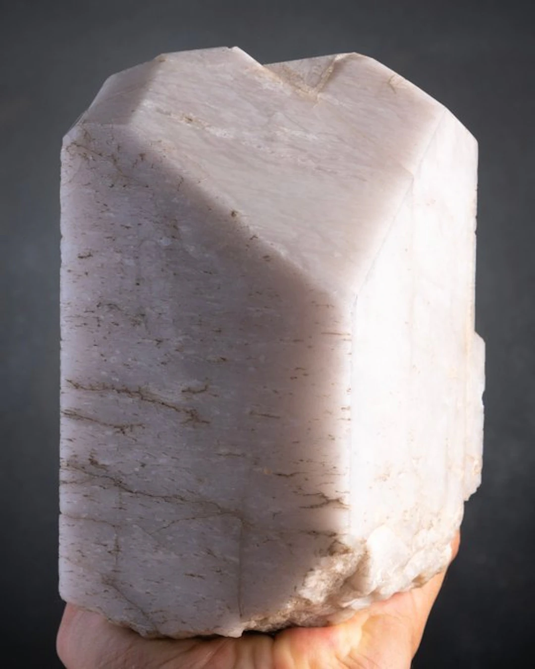 MUSEUM SIZED MICROCLINE single crystal - Height: 16.5 cm...
