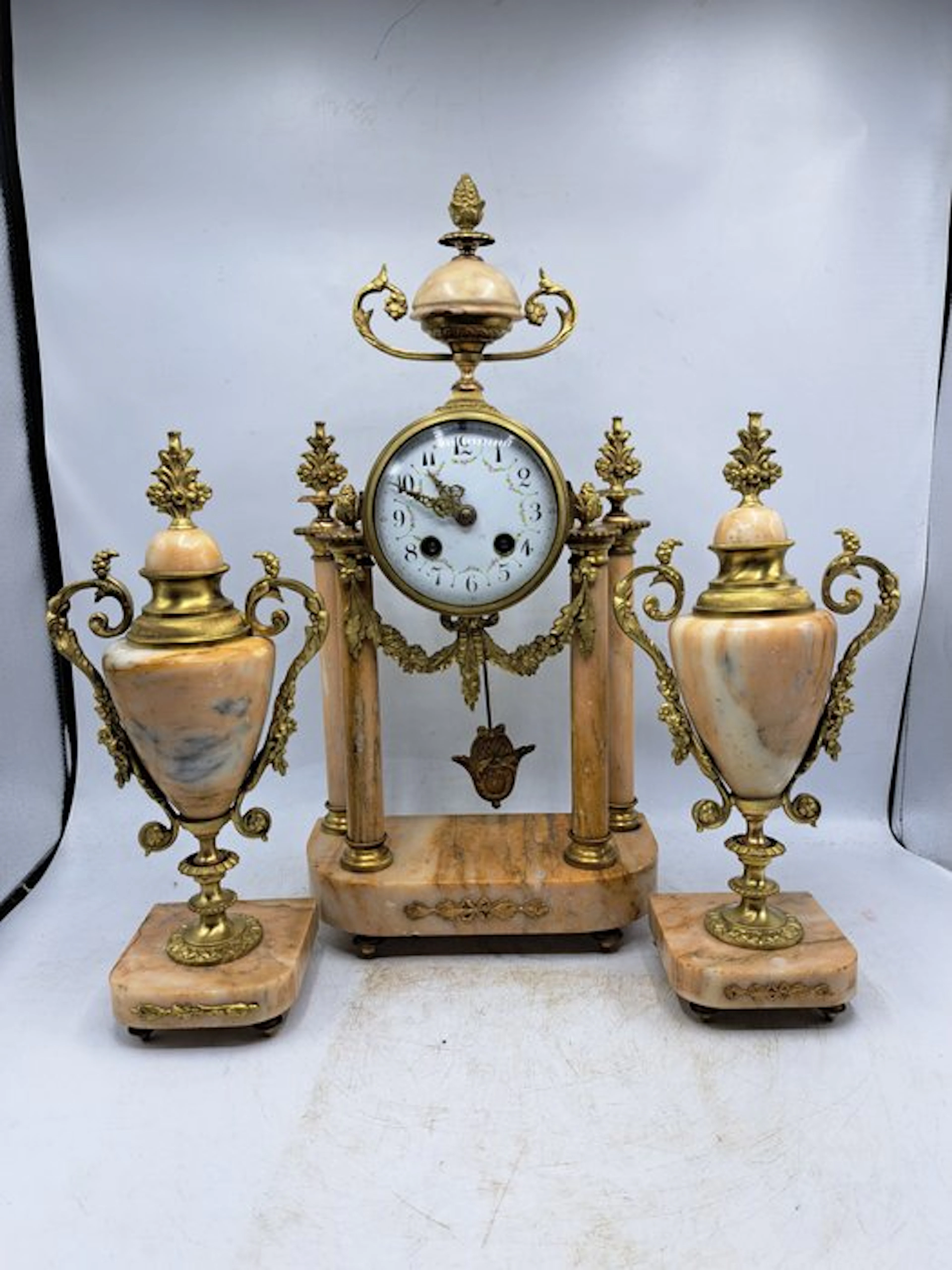 Portico clock