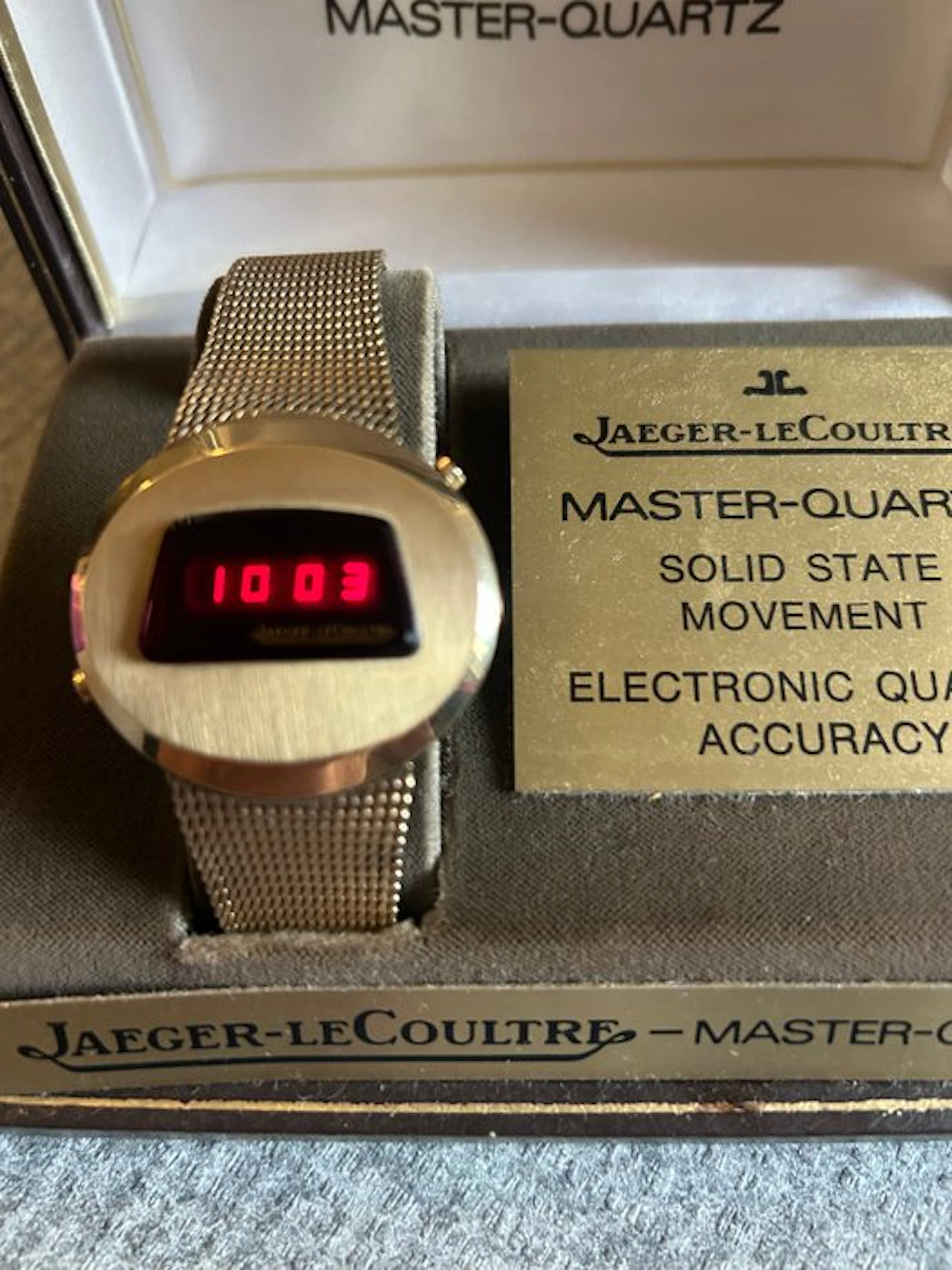 Jaeger-LeCoultre - Master-Quartz - Unisex - 1974