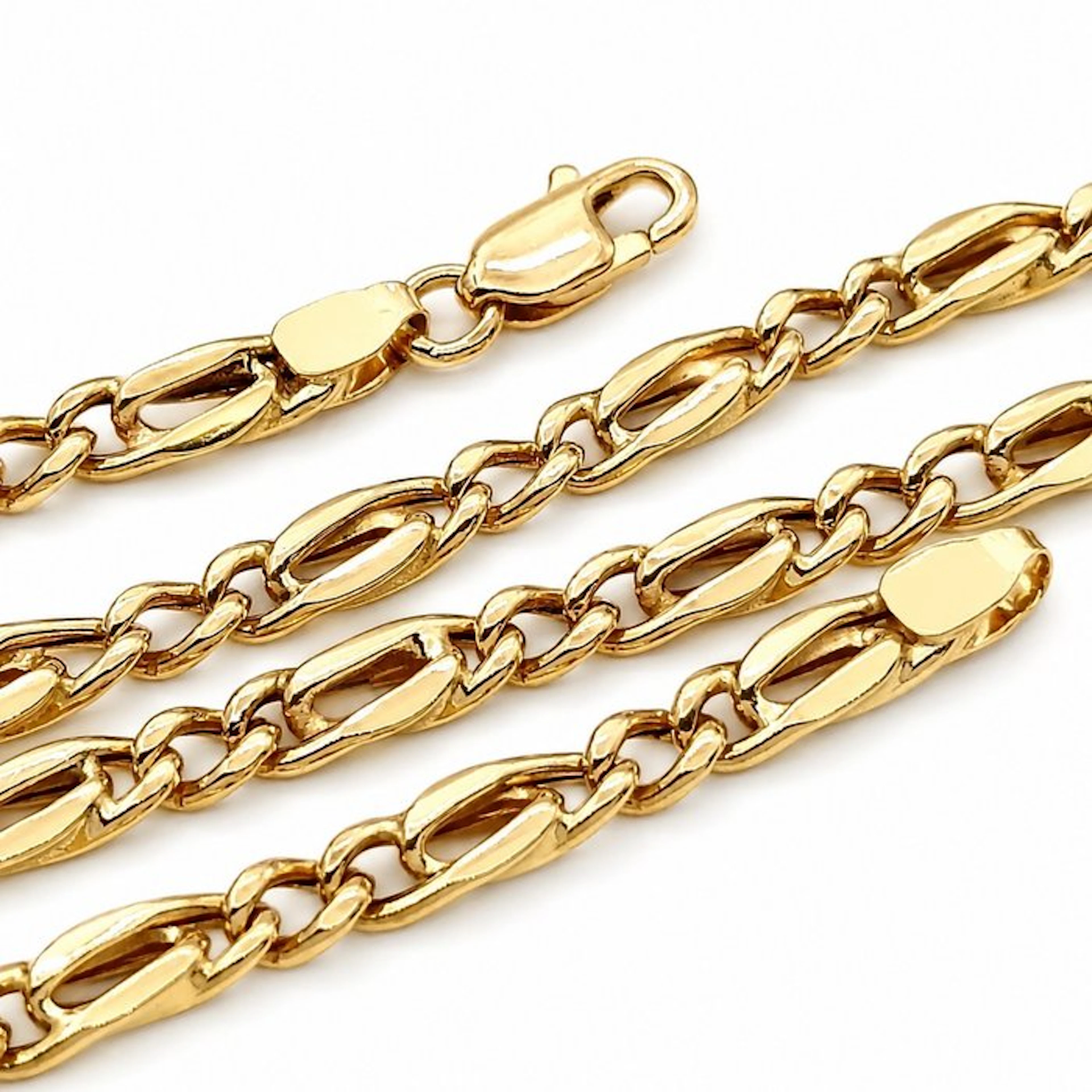 Necklace - 18 kt. Yellow gold - Made in Italy - Handmade