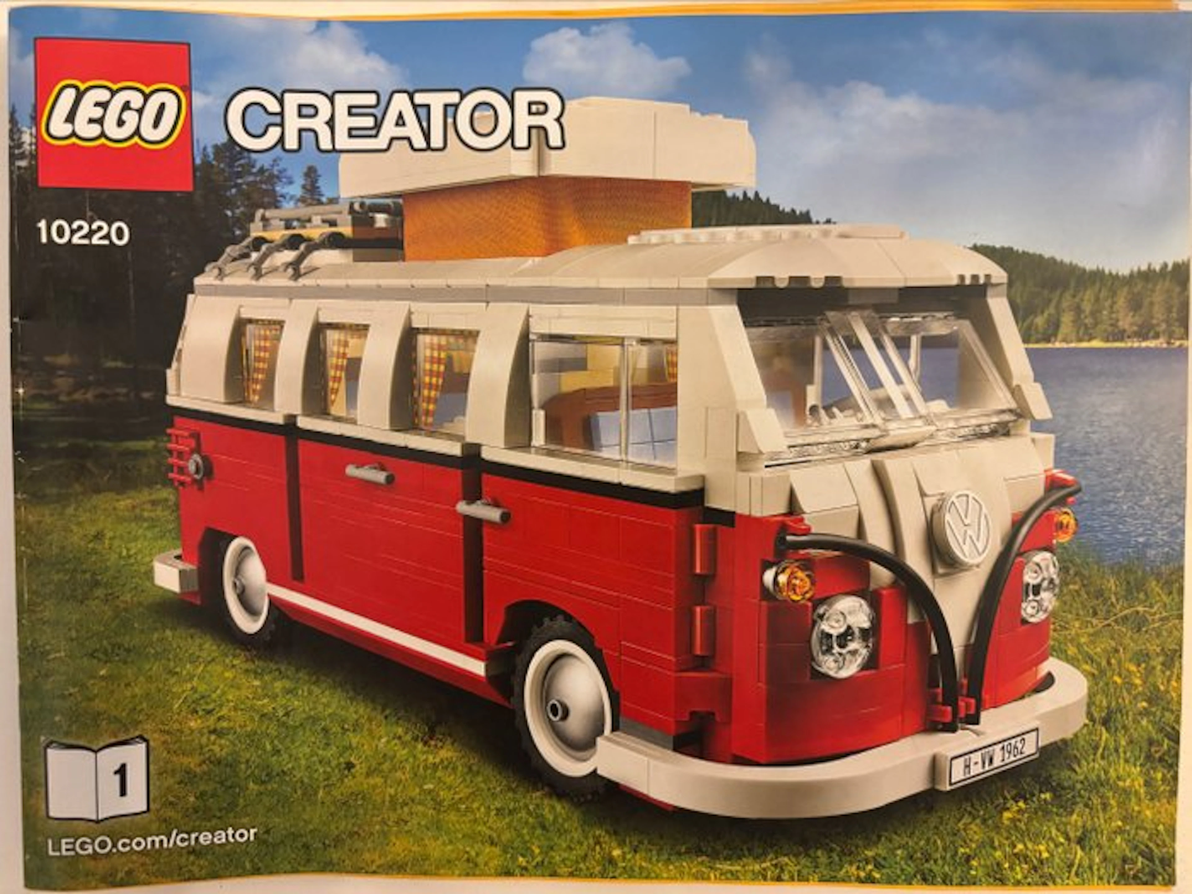 LEGO Set - 10220 - Creator - Volkswagen T1 Camper Van