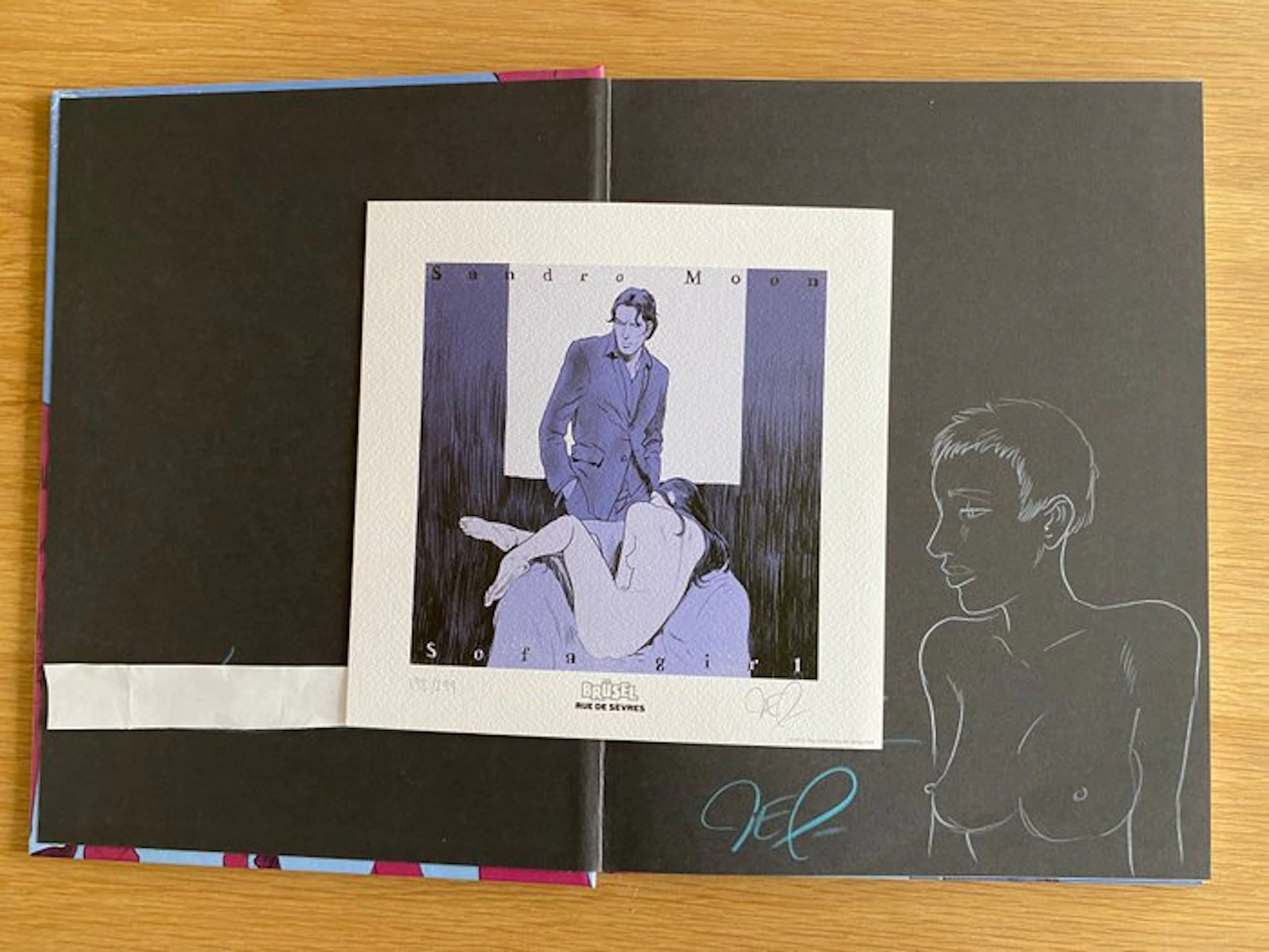 Zep - Une Histoire d'homme + ex-libris + dédicace - C - 1...