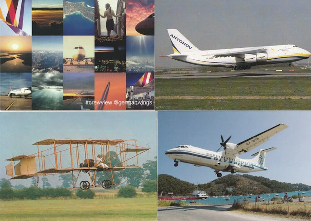Aviation - airplane - Postcard (100) - 1960-2015