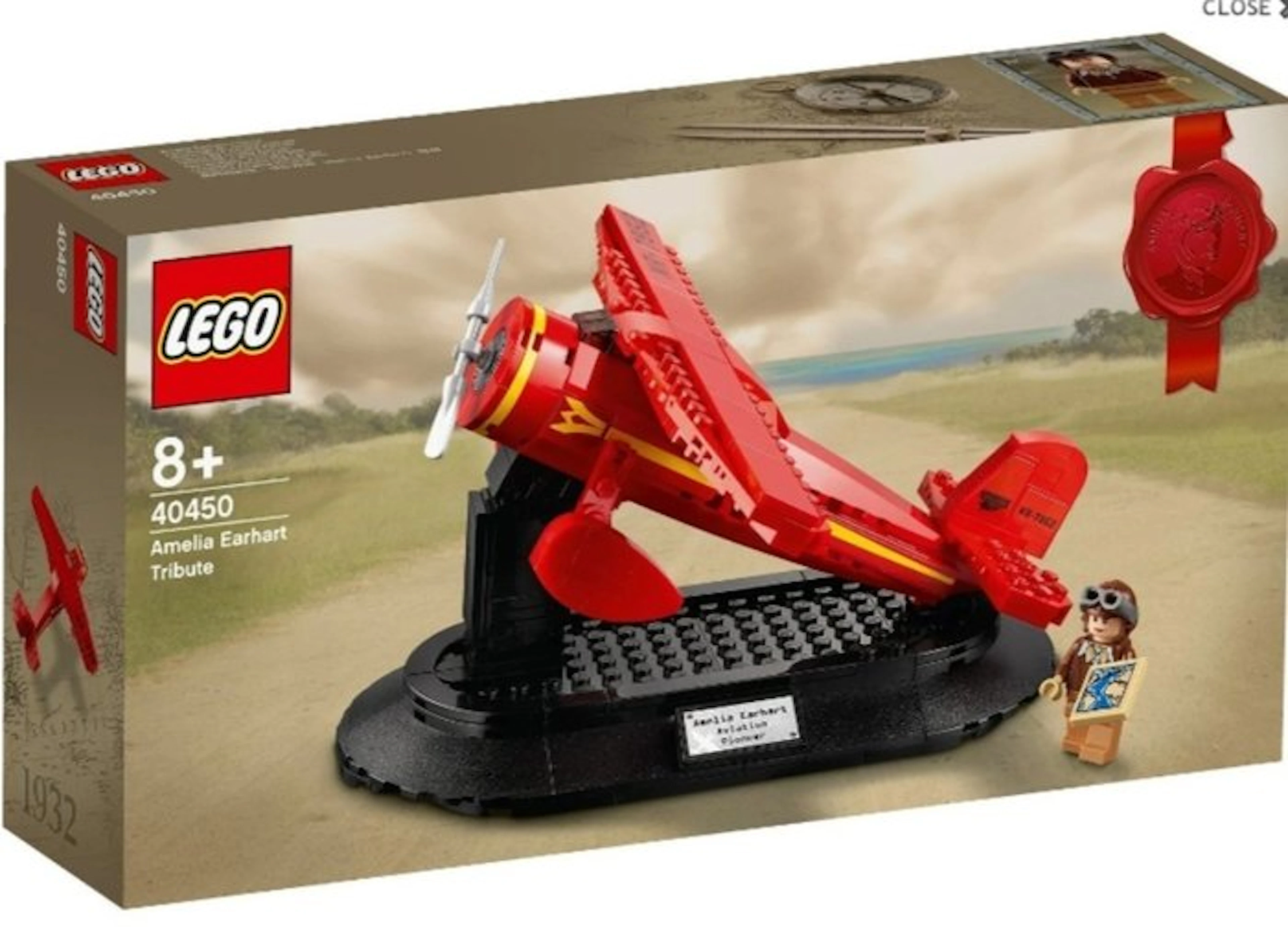 LEGO Set - 40450 - Icons - Amelia Earhart Tribute - SHIPPING 10 EURO!!