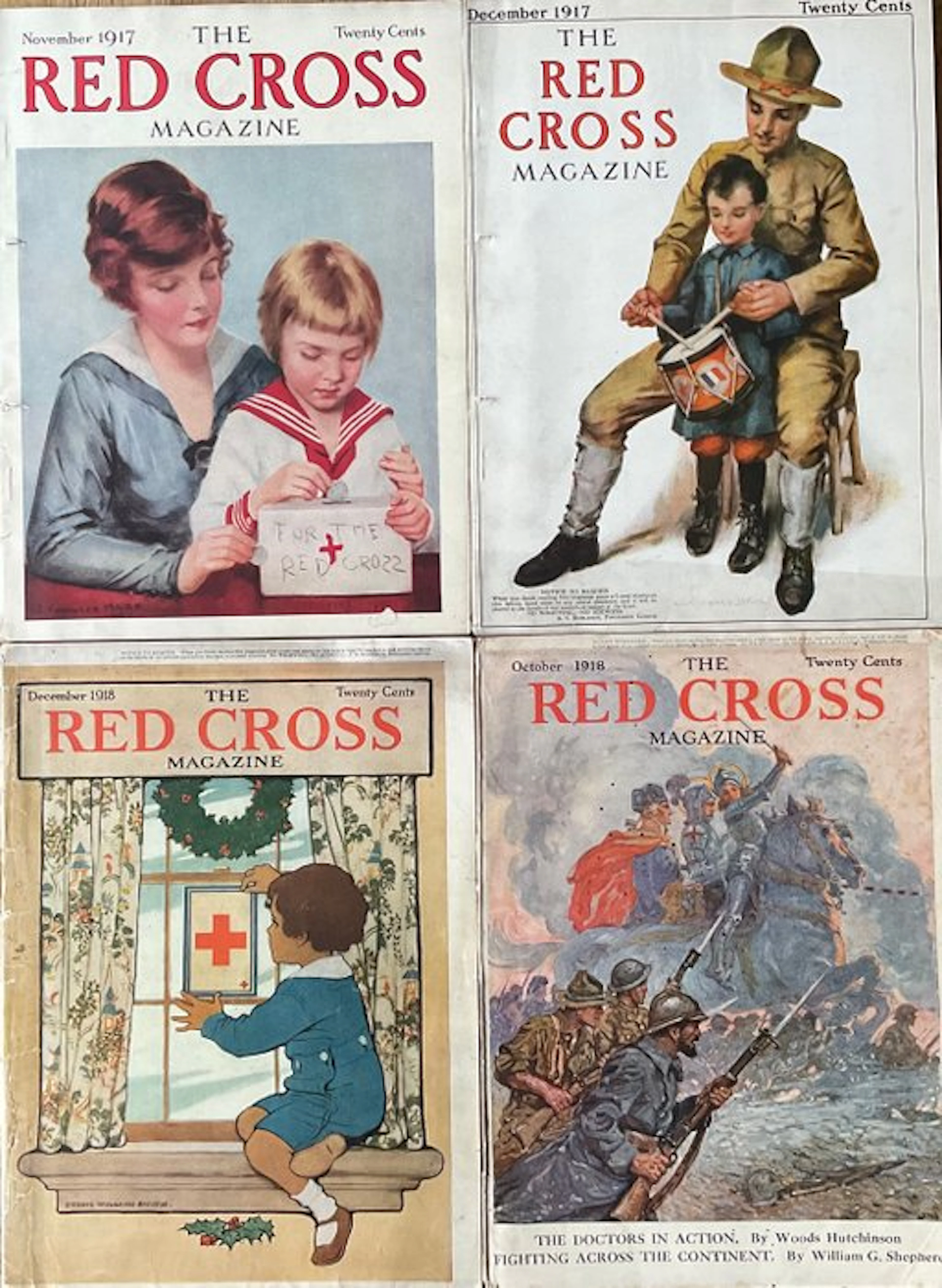 Amerikaanse Rode Kruis - The Red Cross Magazine - 1917-1918