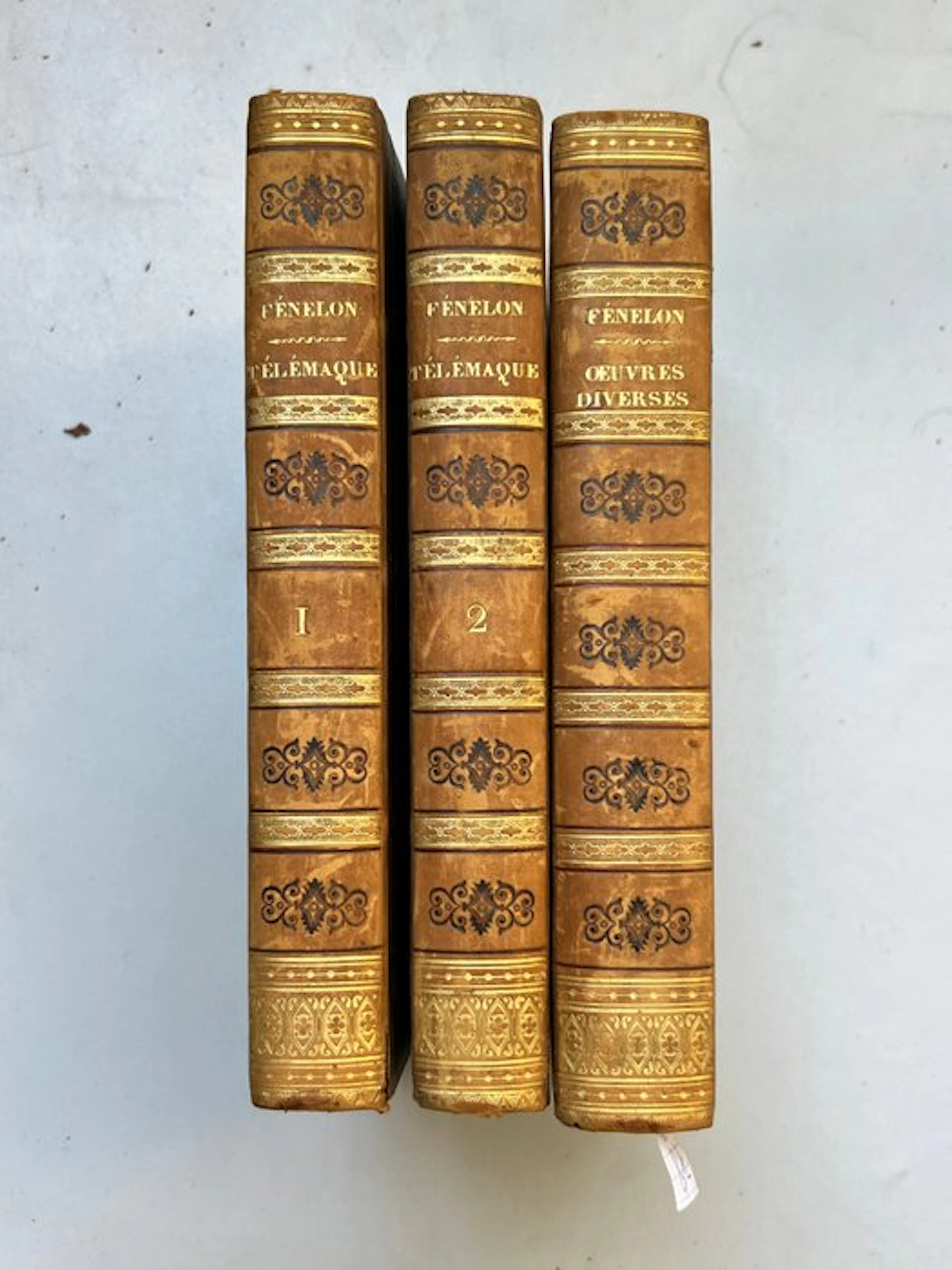 Fénelon - Aventures de Télémaque; Oeuvres diverses de Fénelon - 1824-1824