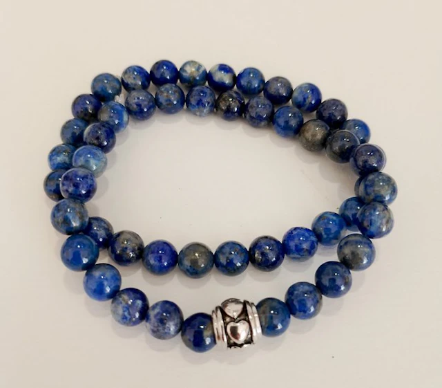 Lapis Lazuli Two Bracelets High Quality and - Bracelet...