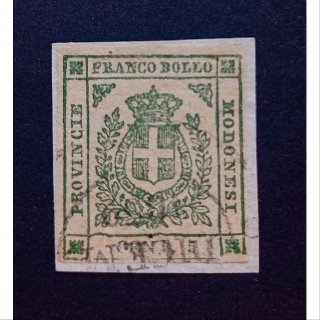 Italian Ancient States - Modena 1859/1859 - Modena 5 cent...