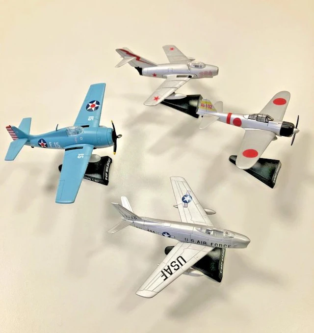 Non specificato 1:87 - Model plane (4) - MIG-15; FAF...