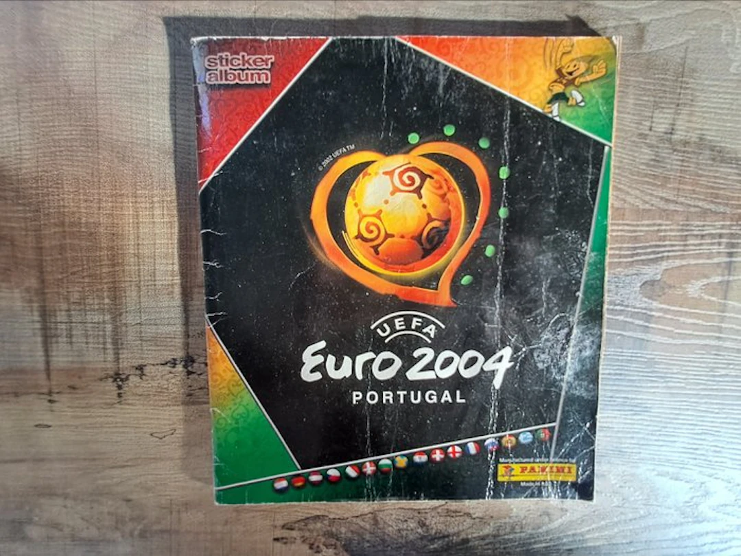2004 Panini Cristiano Ronaldo, Zinedine Zidane - 1 Complete album - Good (GD)