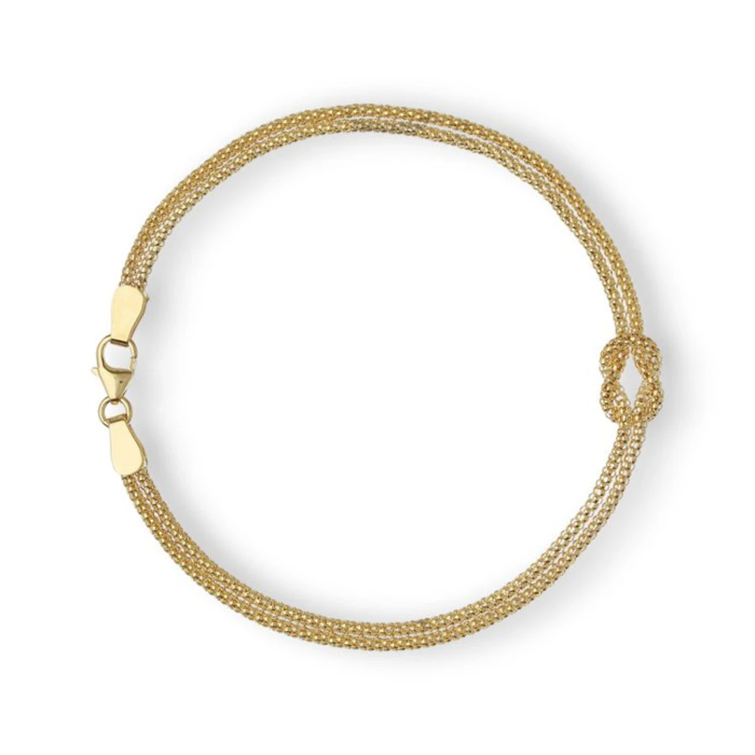 Bracelet - 18 kt. Yellow gold - Bracelet 18k 4.3 g 19 cm