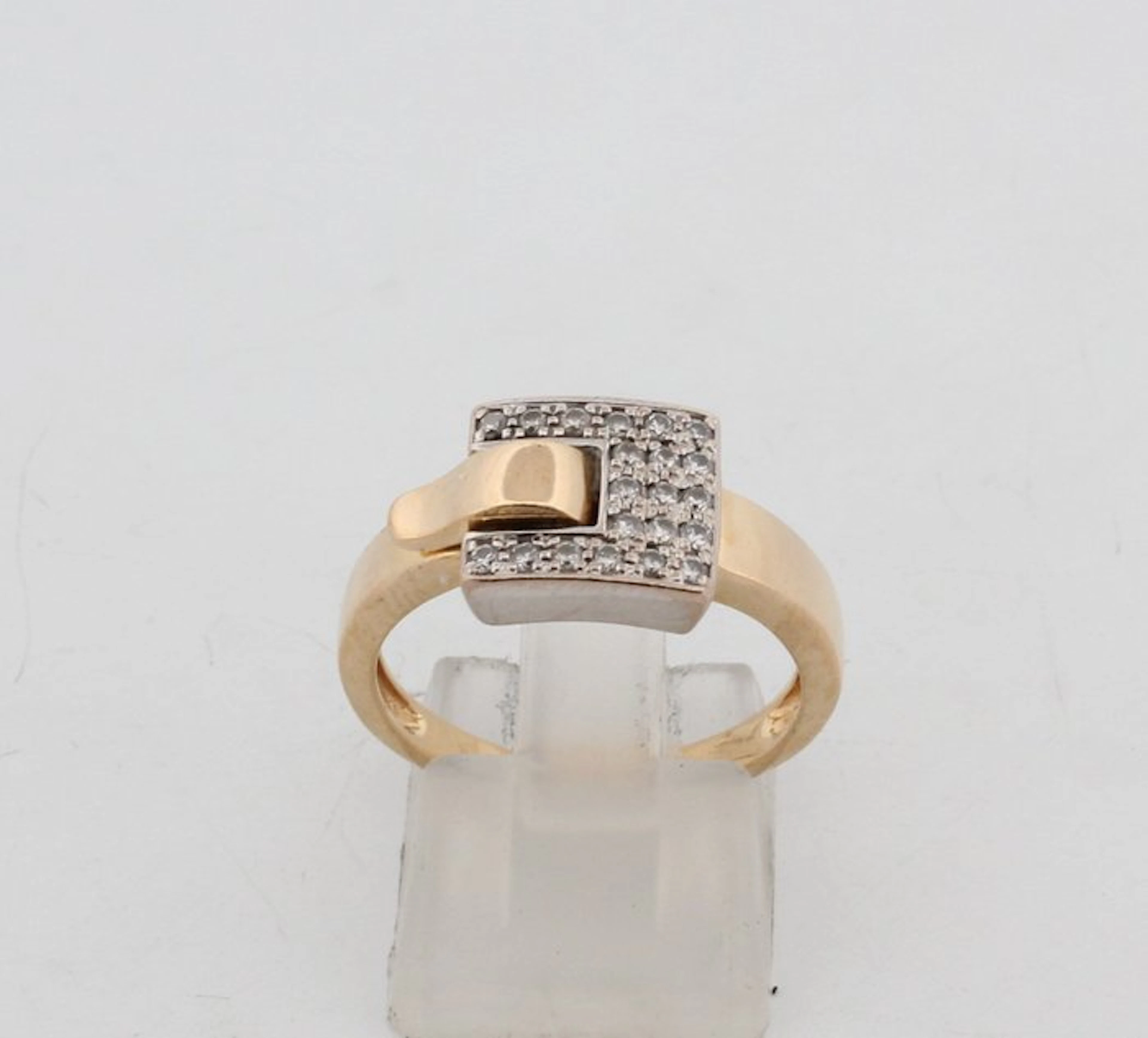 No reserve price - Guy Laroche - Ring - 18 kt. Yellow gold Diamond (Natural)